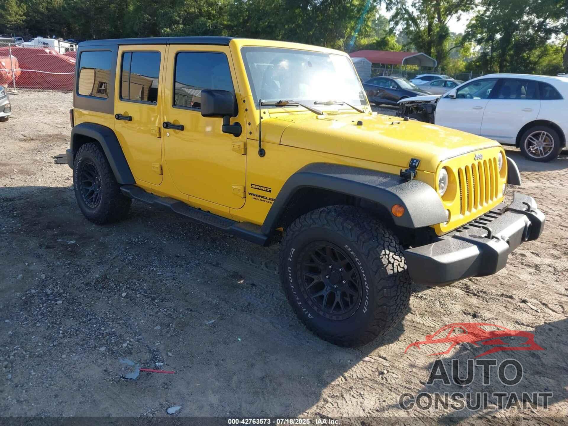 JEEP WRANGLER UNLIMITED 2015 - 1C4BJWDG0FL640653