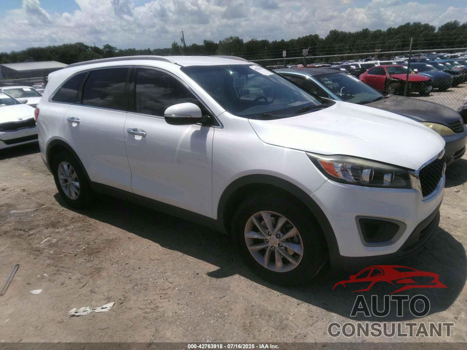 KIA SORENTO 2017 - 5XYPG4A56HG285594