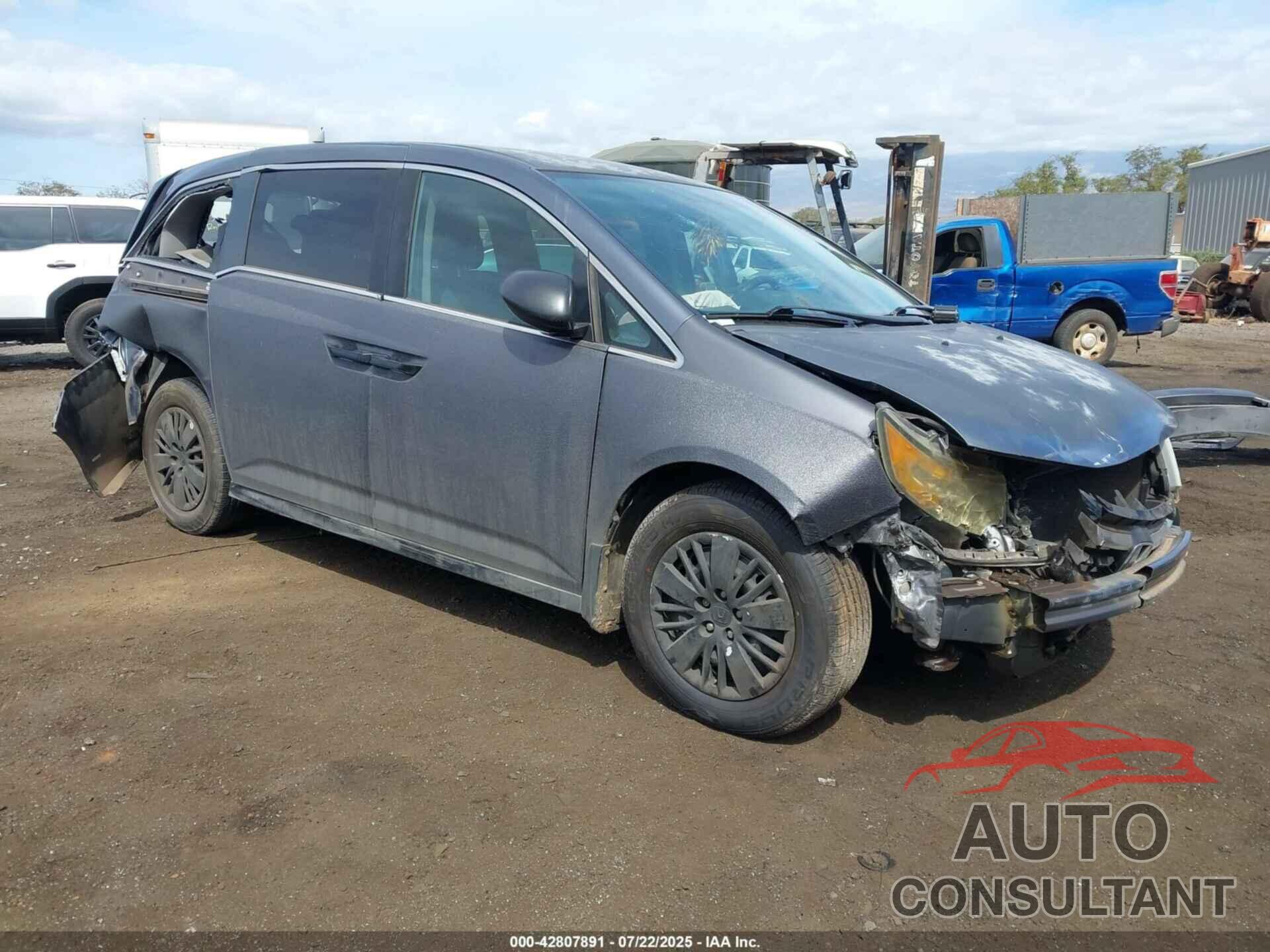 HONDA ODYSSEY 2014 - 5FNRL5H2XEB070731
