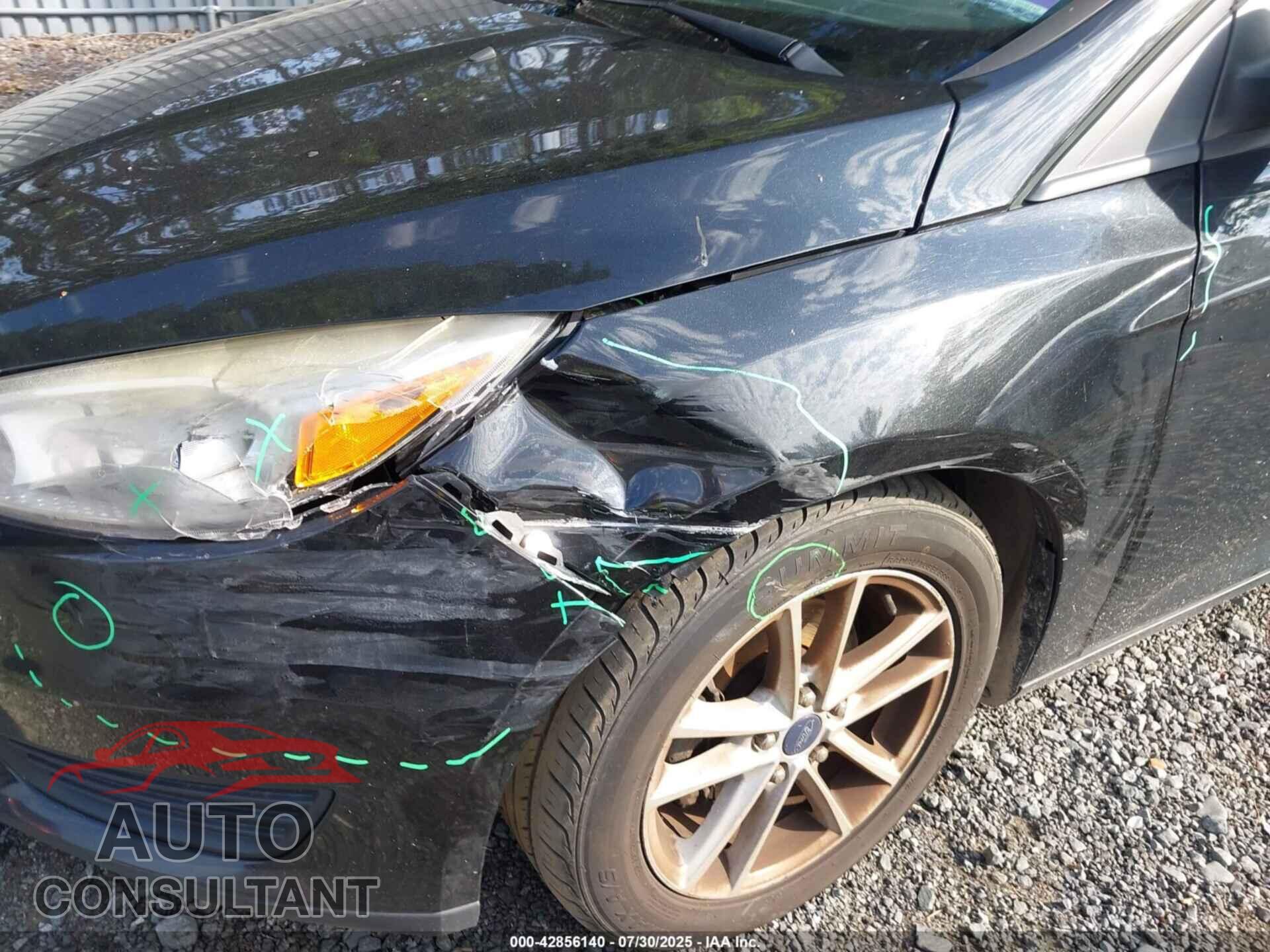 FORD FOCUS 2015 - 1FADP3F2XFL376578