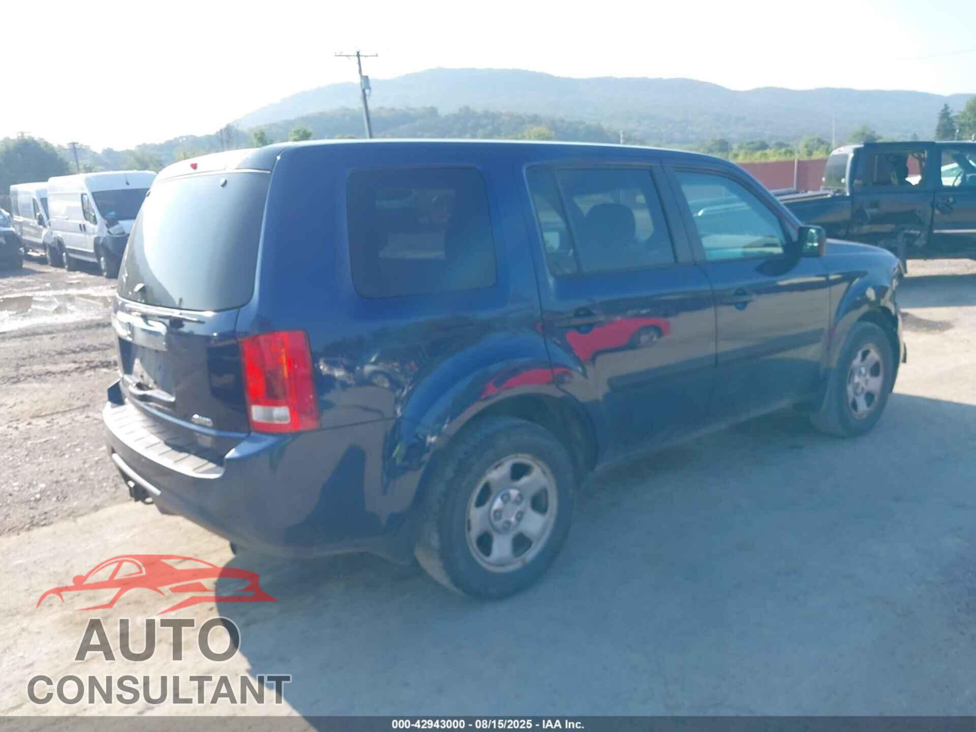 HONDA PILOT 2014 - 5FNYF4H26EB057116