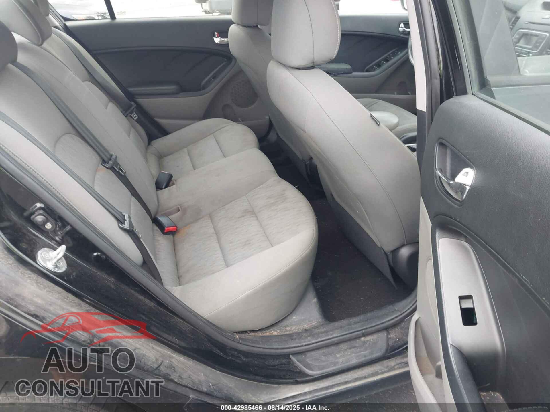 KIA FORTE 2016 - KNAFK4A65G5459940