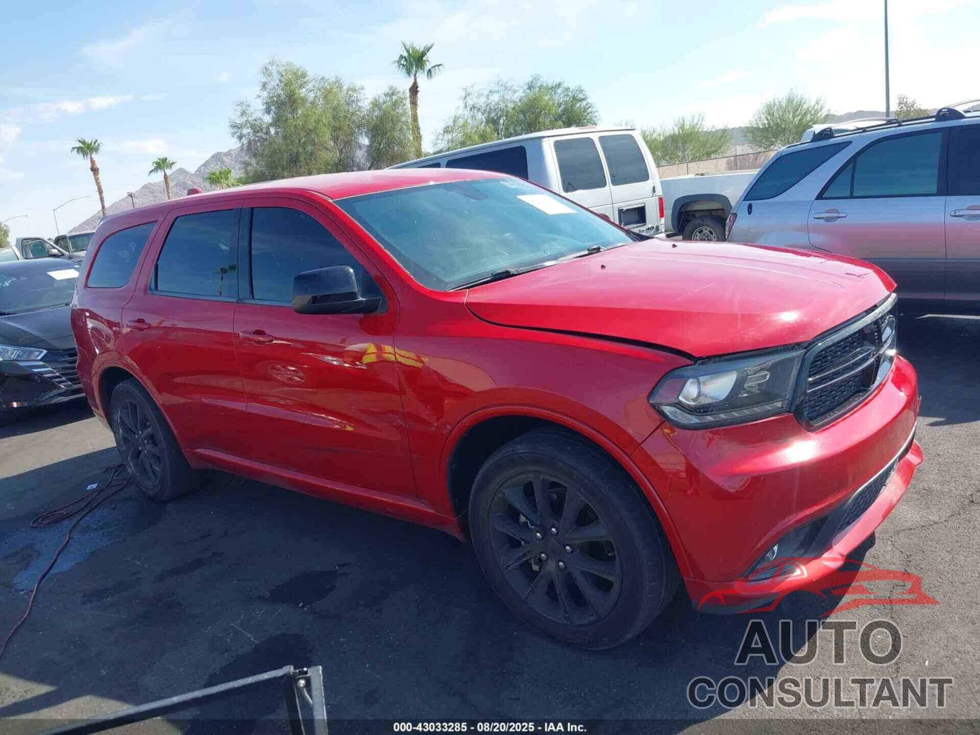 DODGE DURANGO 2018 - 1C4RDHAG7JC205580