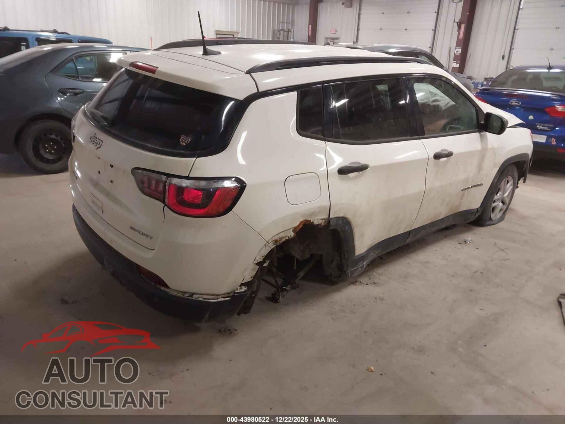 JEEP NEW COMPASS 2017 - 3C4NJDAB2HT596933