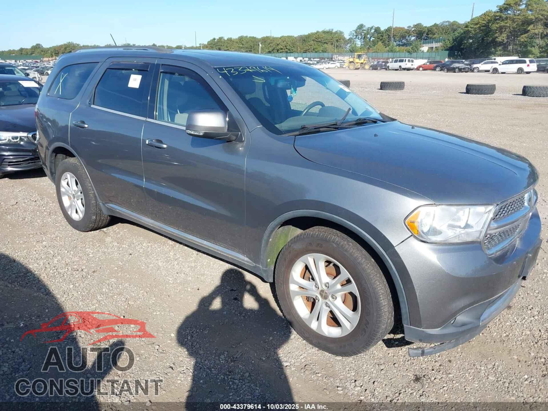 DODGE DURANGO 2012 - 1C4RDJDG6CC337199
