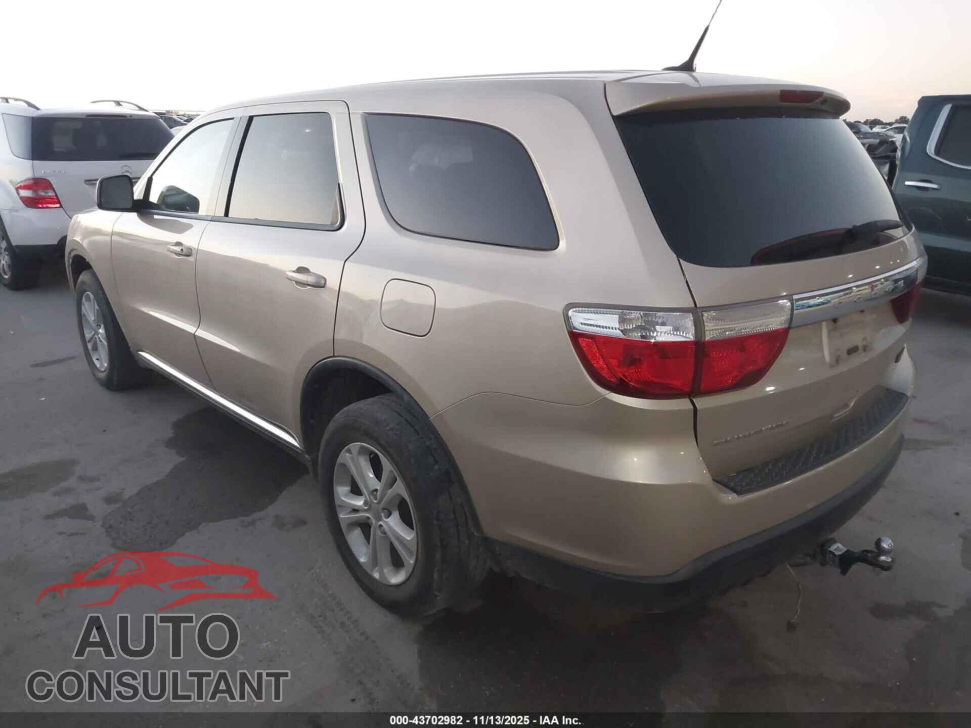 DODGE DURANGO 2012 - 1C4RDHAG3CC126653