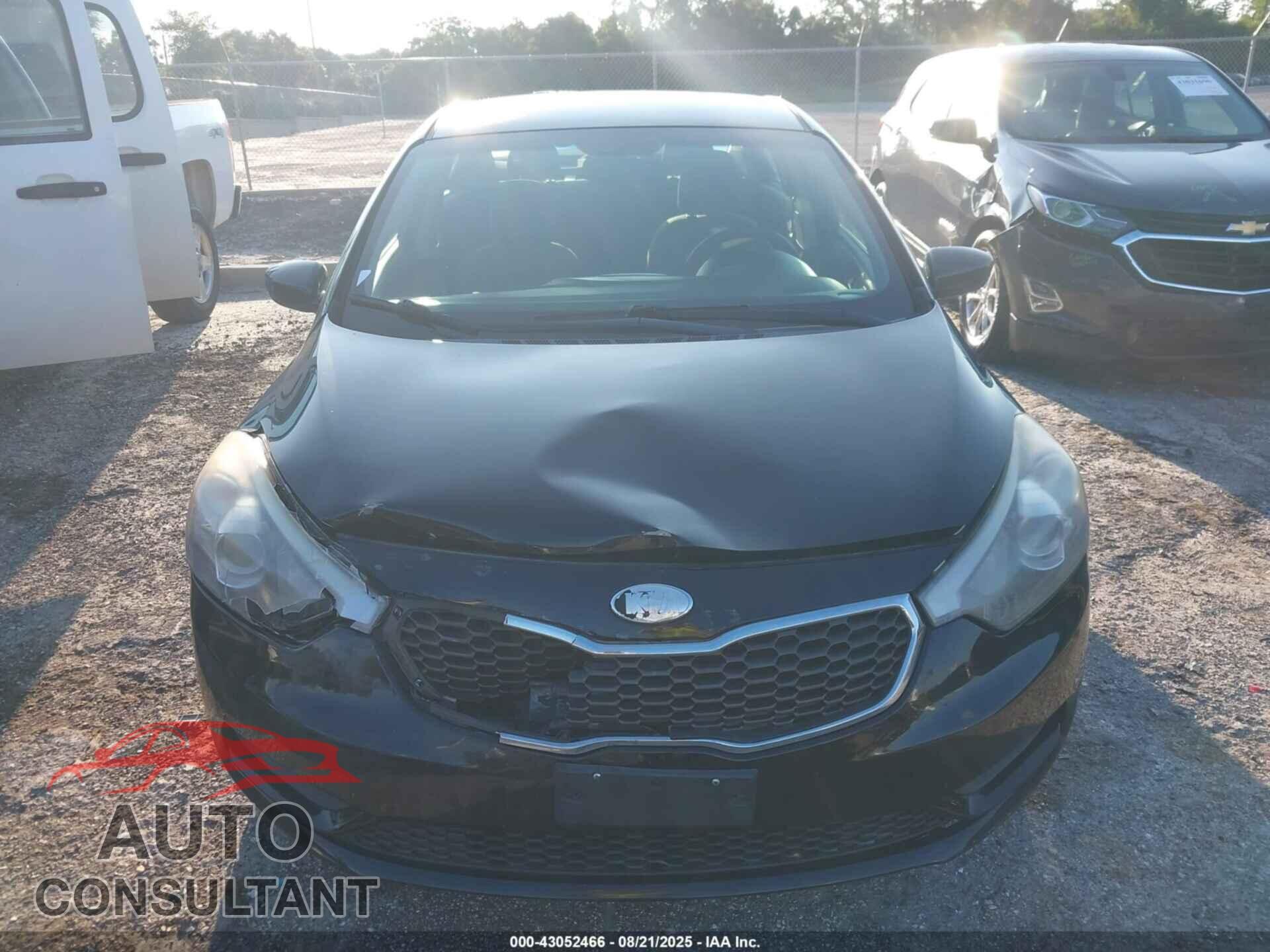 KIA FORTE 2014 - KNAFK4A61E5091317