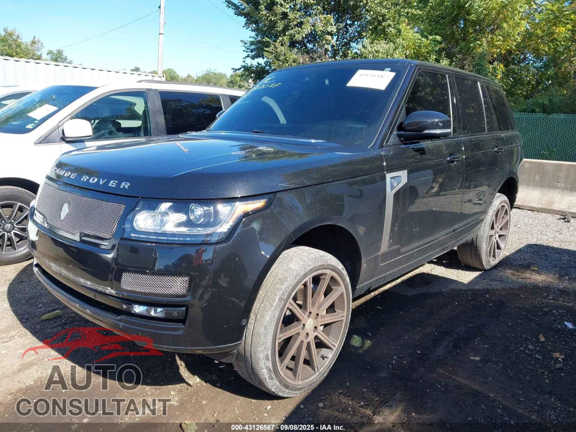 LAND ROVER RANGE ROVER 2013 - SALGS2DF9DA120035