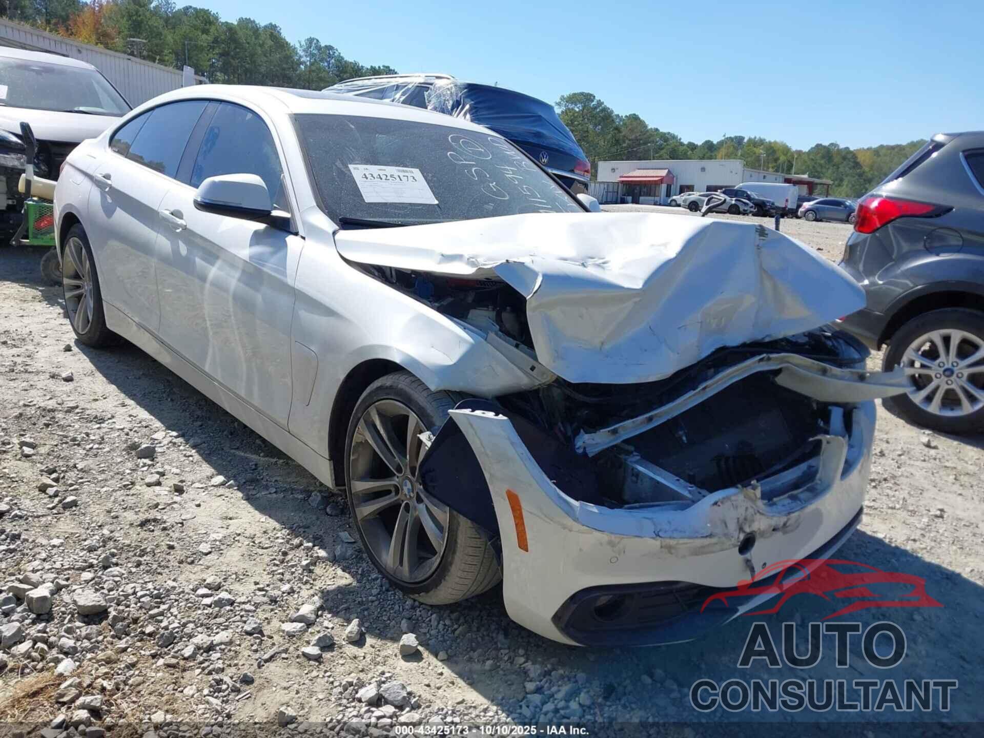 BMW 430I GRAN COUPE 2018 - WBA4J1C56JBM11594