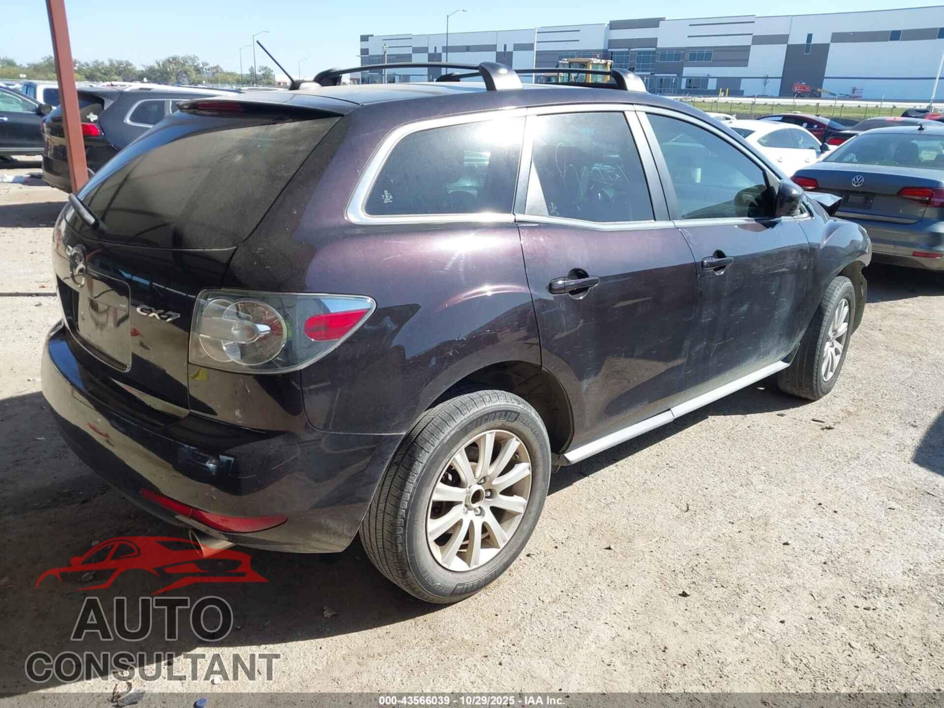 MAZDA CX-7 2011 - JM3ER2C55B0387766
