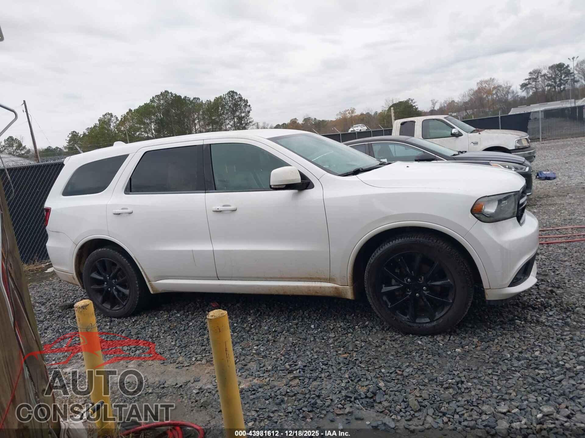 DODGE DURANGO 2017 - 1C4RDHDG3HC814171