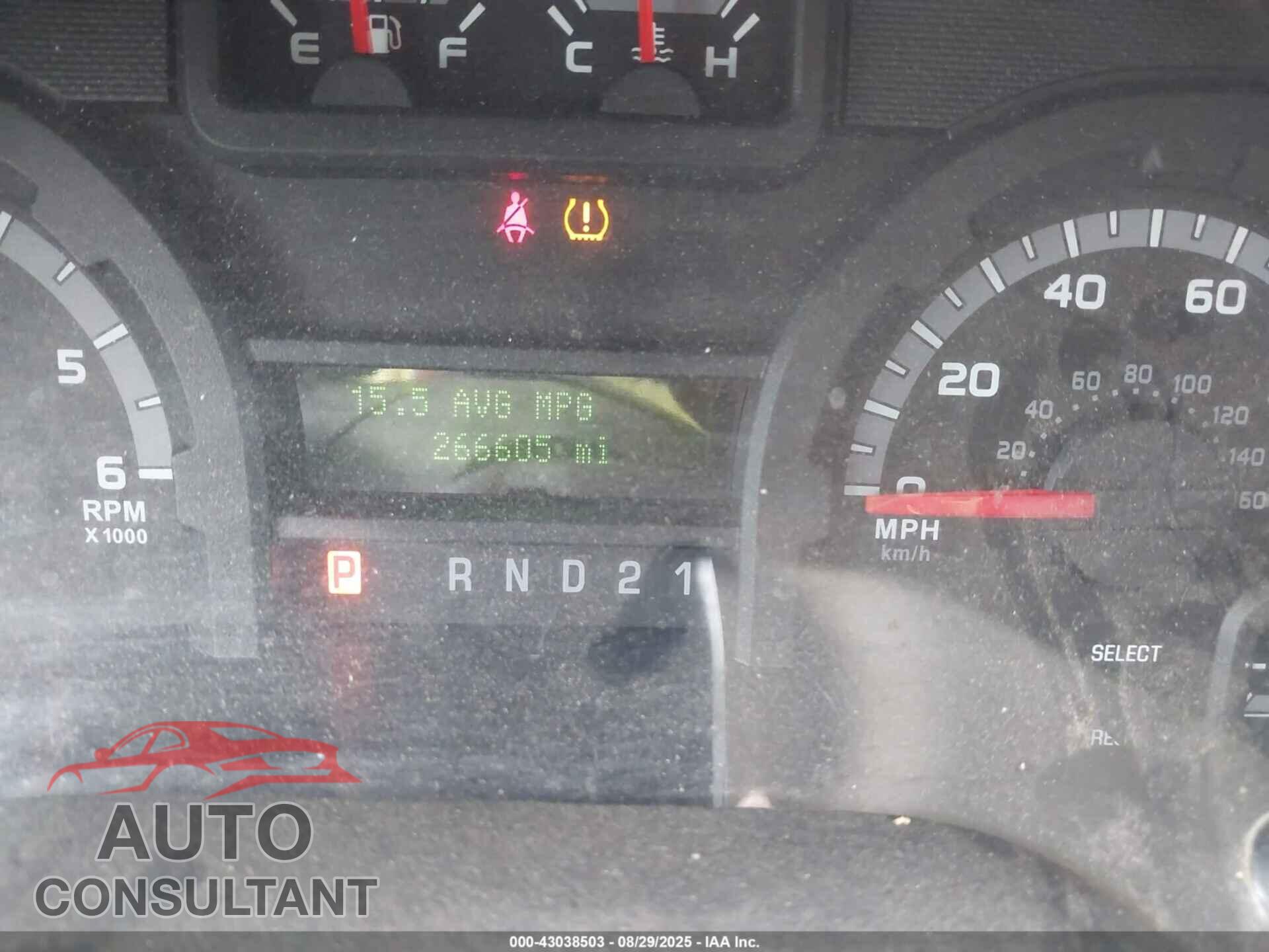 FORD E-150 2013 - 1FTNE1EW2DDB01761