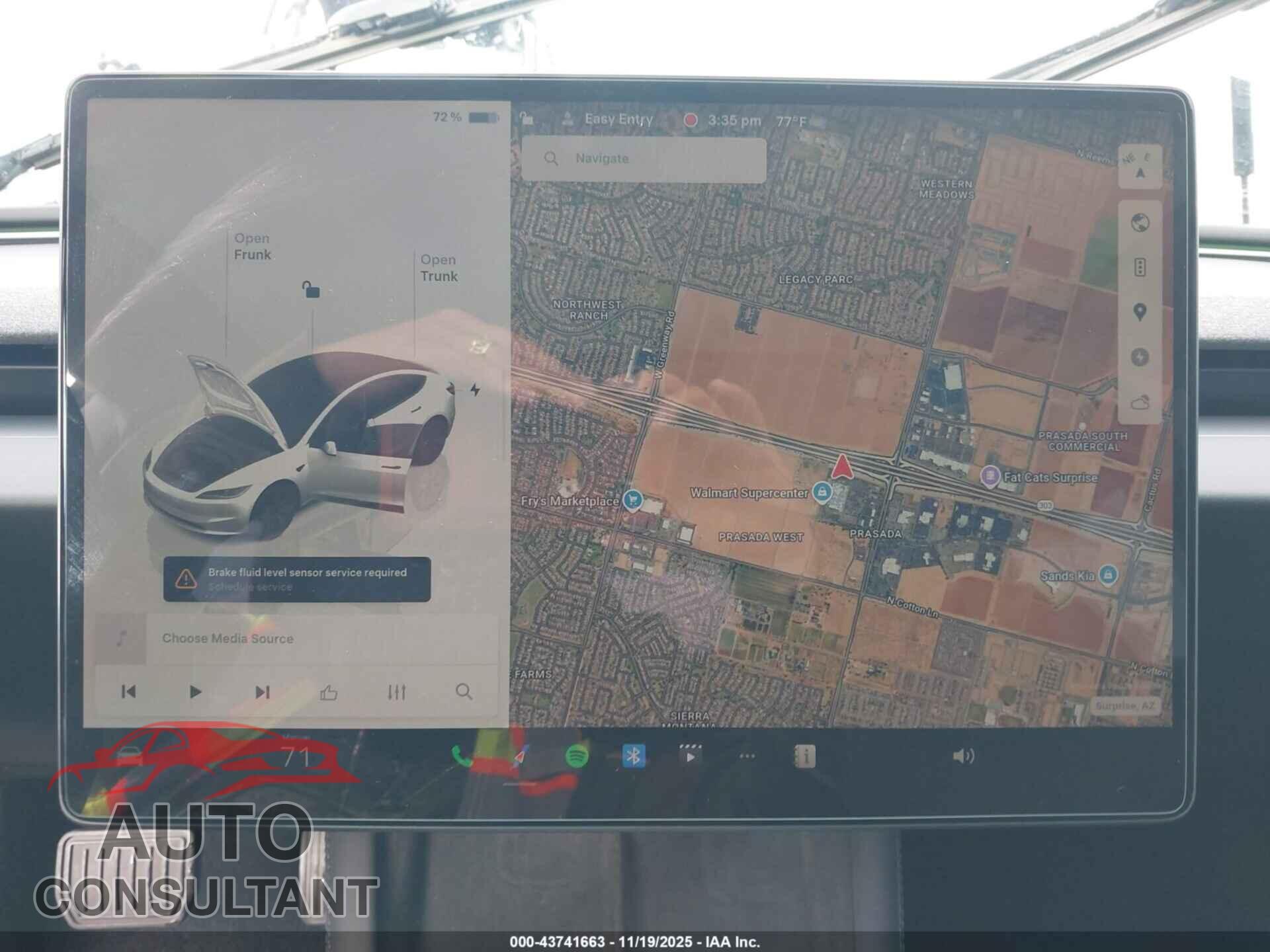 TESLA MODEL 3 2024 - 5YJ3E1EA5RF830803
