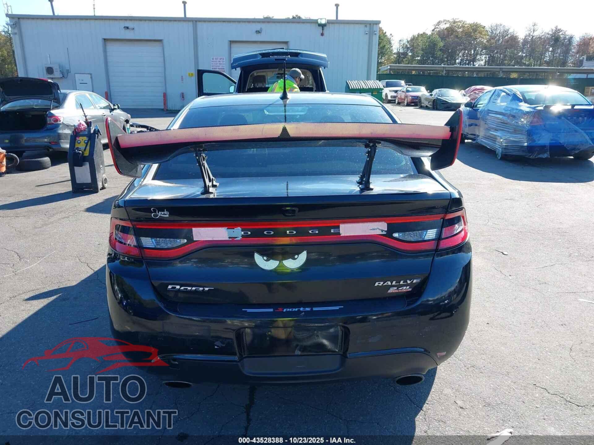 DODGE DART 2014 - 1C3CDFBB5ED677004