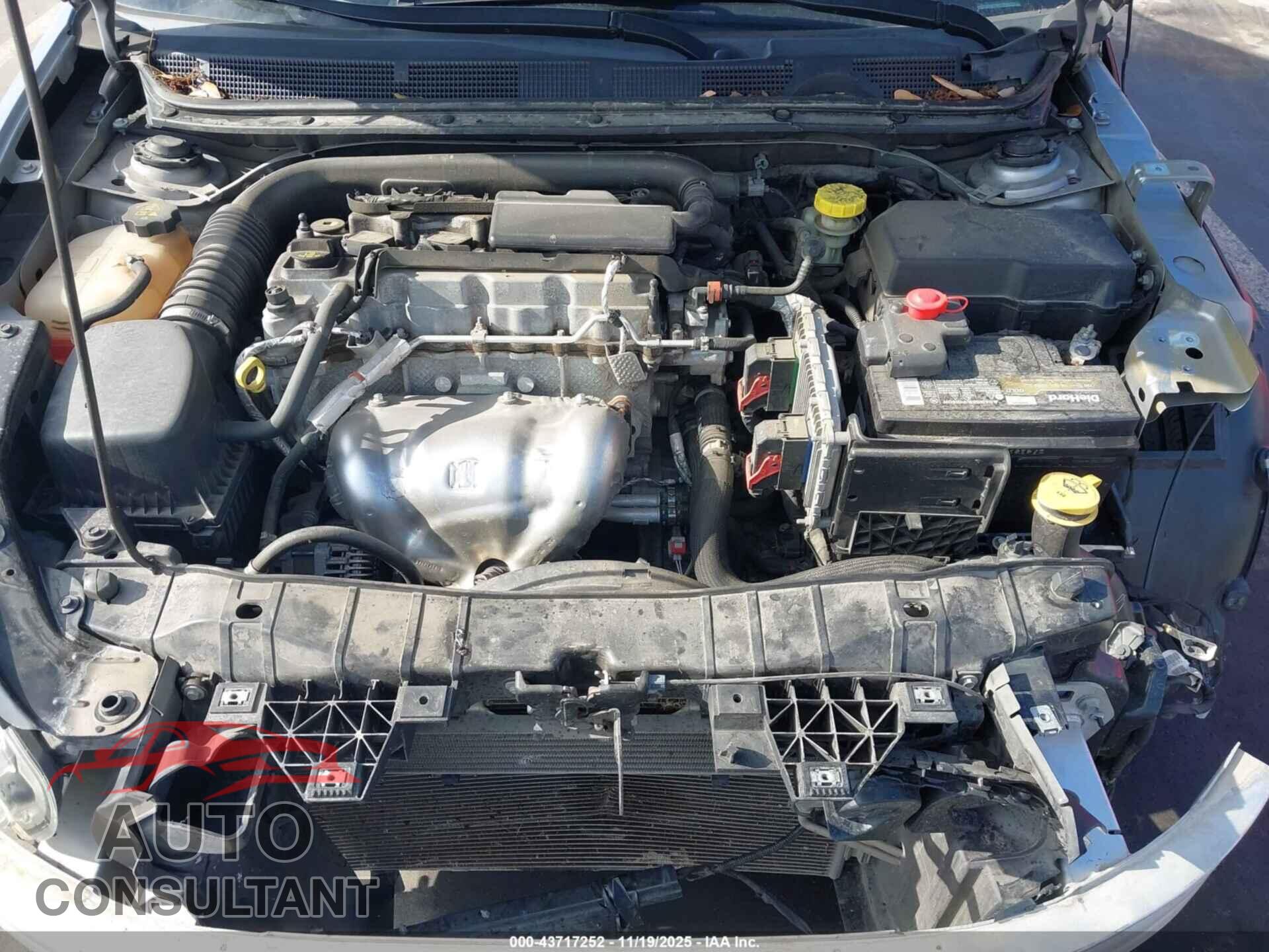 DODGE DART 2015 - 1C3CDFBB0FD238312