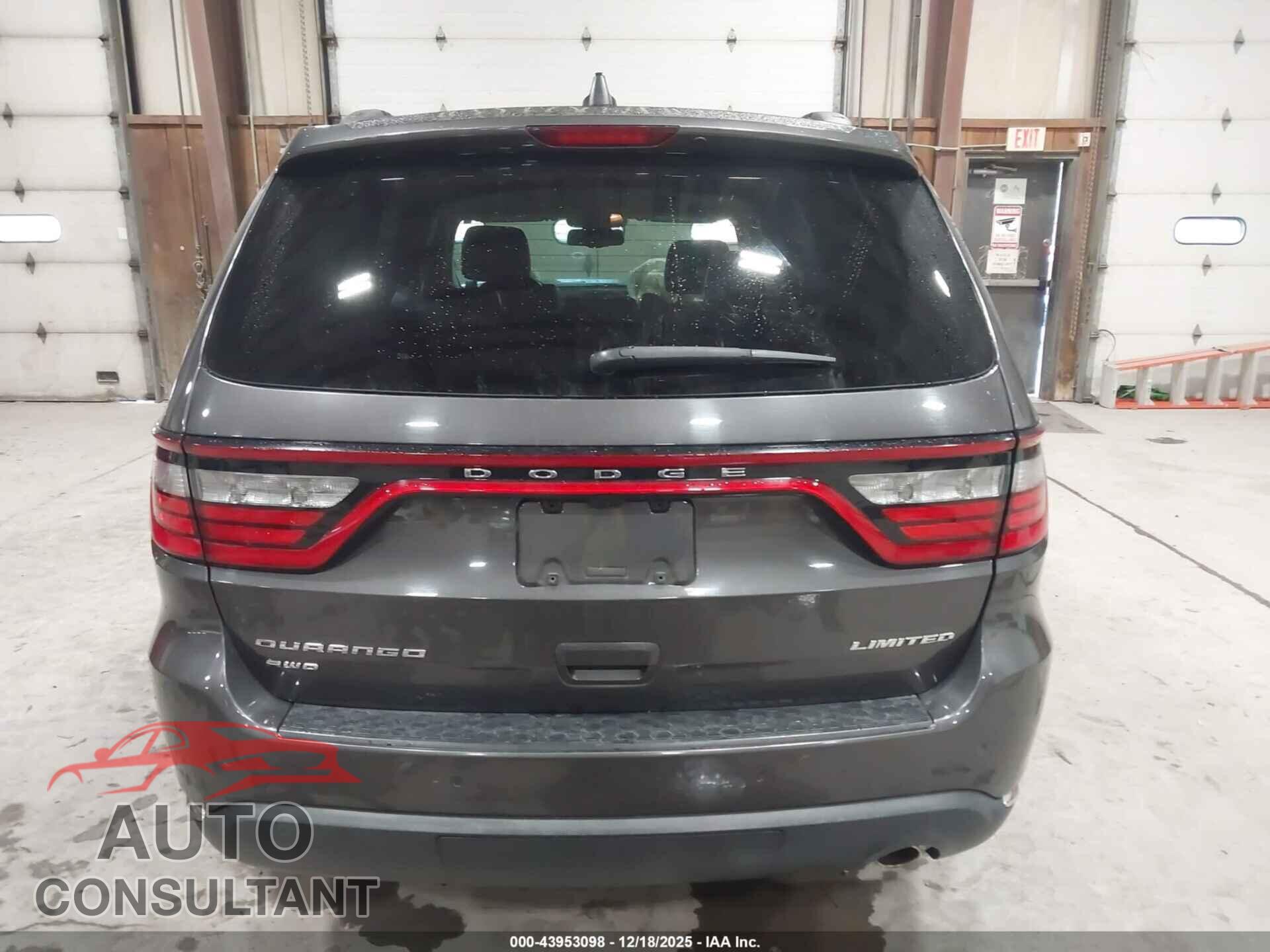 DODGE DURANGO 2015 - 1C4RDJDG7FC837814