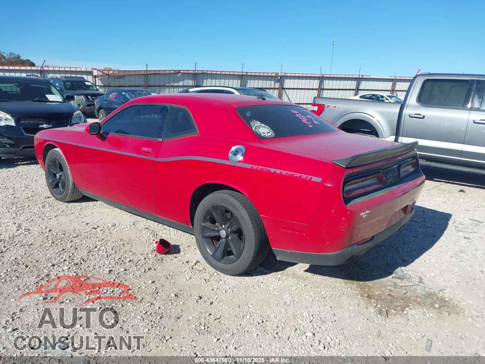DODGE CHALLENGER 2015 - 2C3CDZAG8FH744424