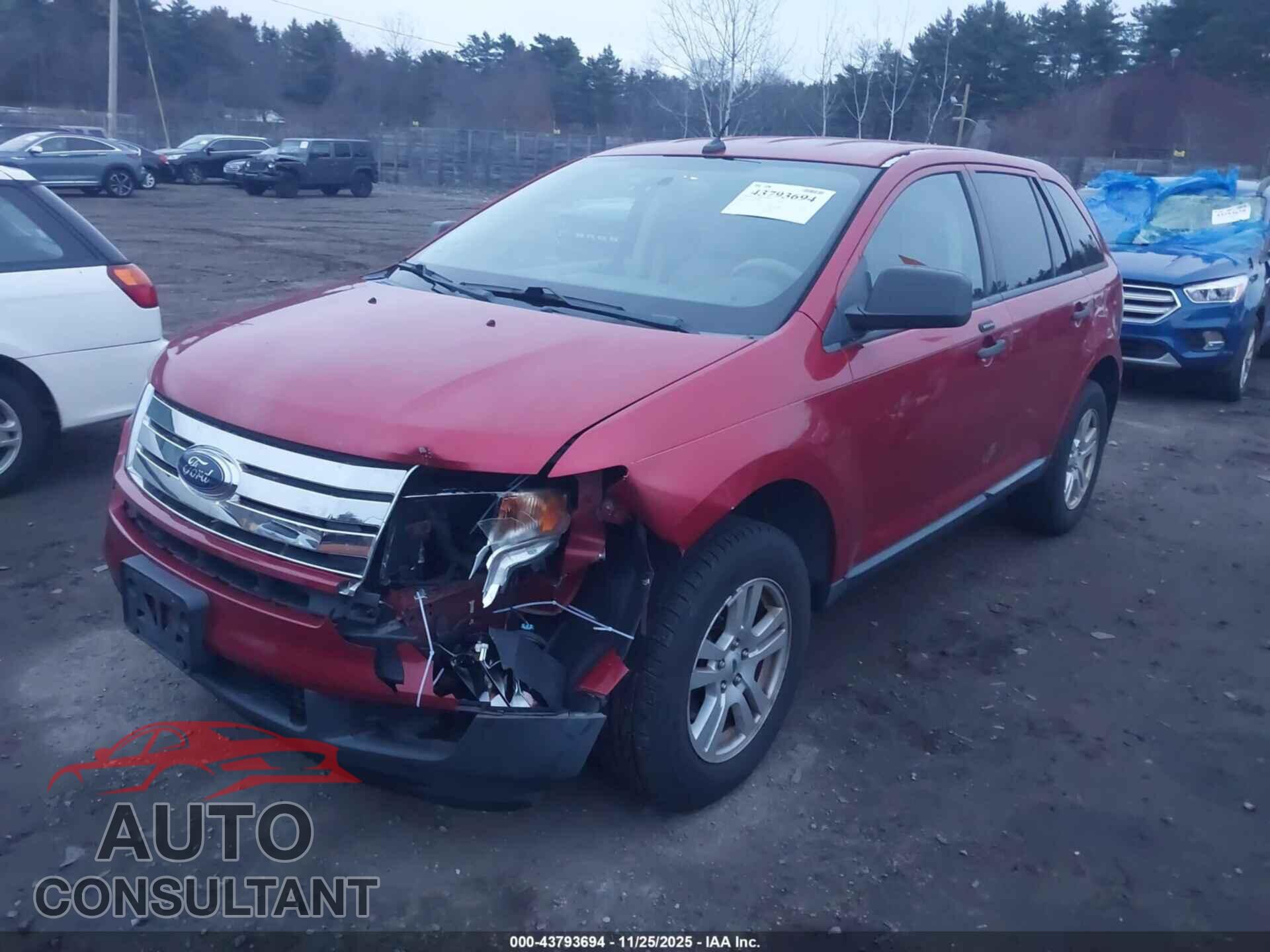 FORD EDGE 2010 - 2FMDK3GC4ABA45872