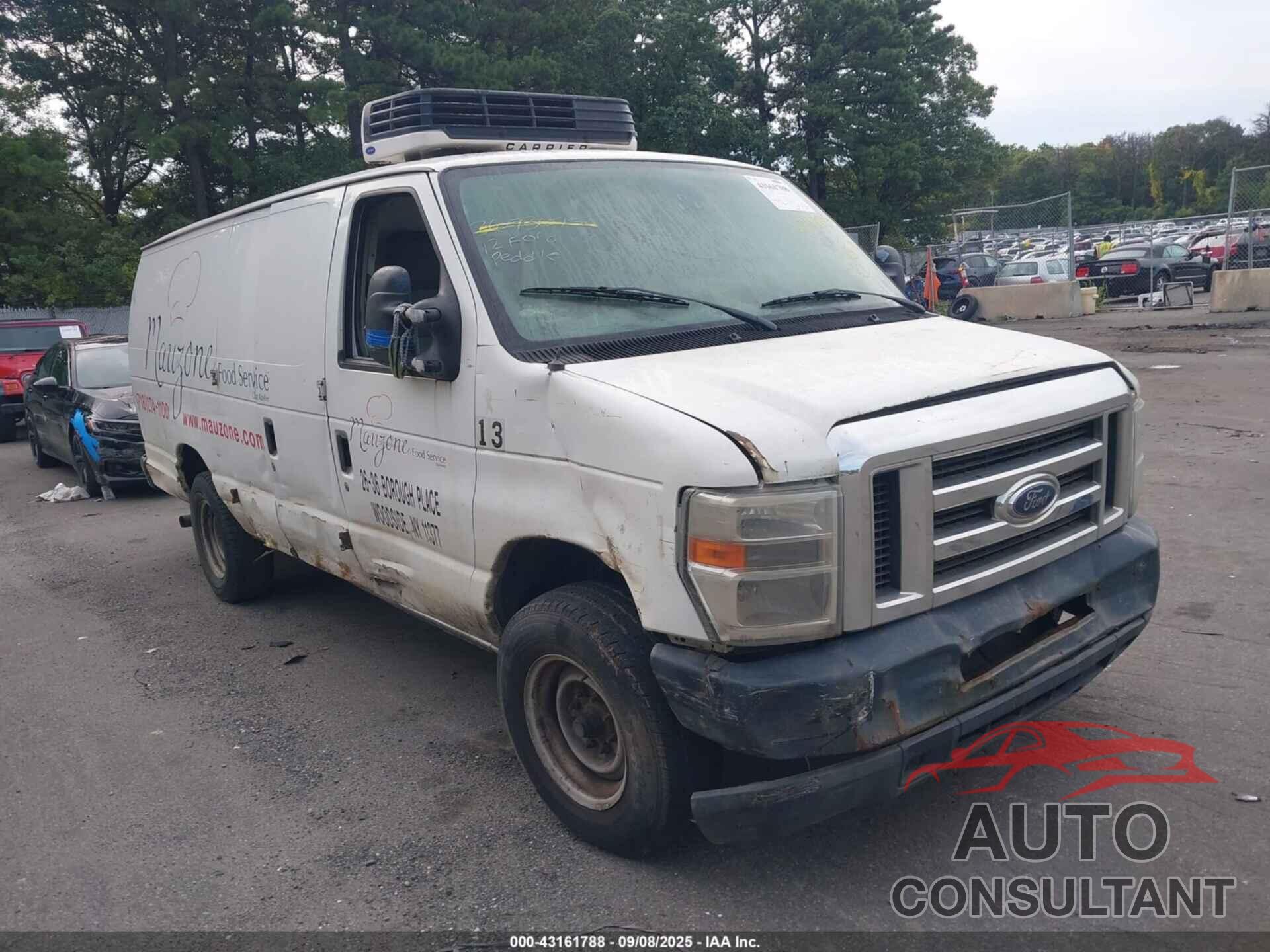 FORD E-350 SUPER DUTY 2012 - 1FTSS3EL8CDA69233