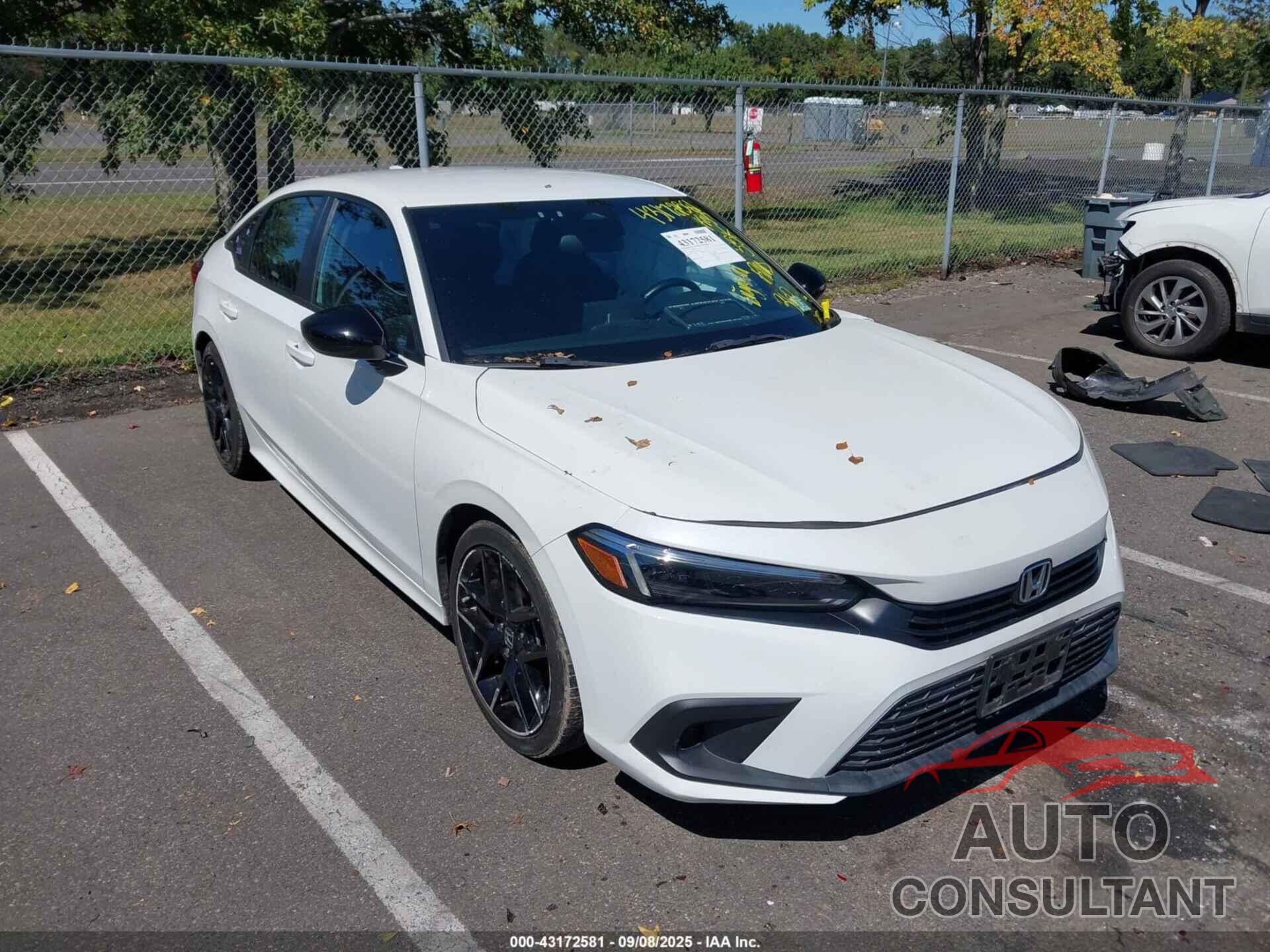 HONDA CIVIC 2022 - 2HGFE2F50NH565654