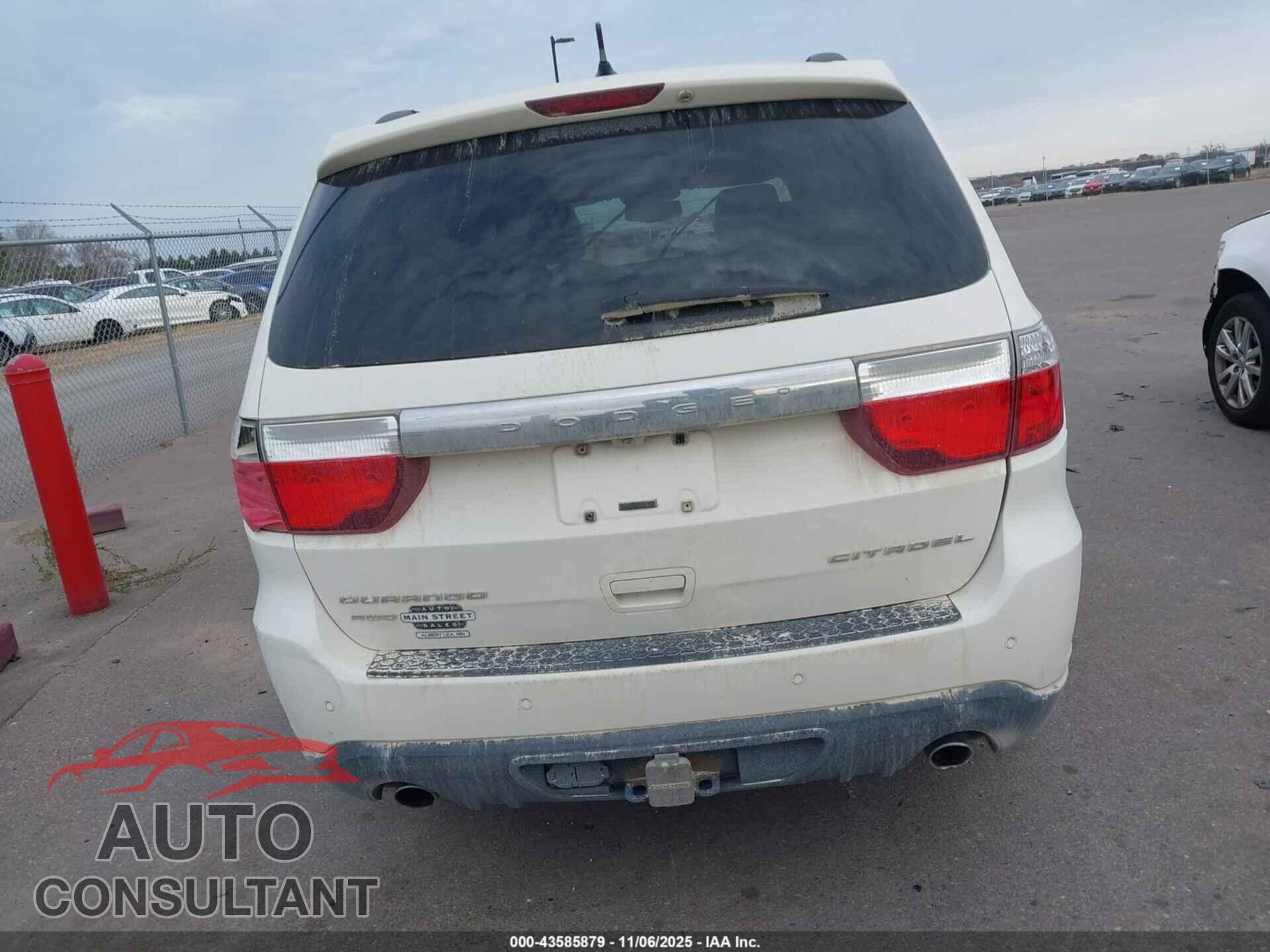 DODGE DURANGO 2012 - 1C4SDJET6CC286266