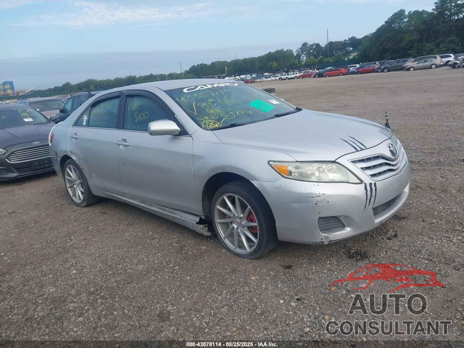 TOYOTA CAMRY 2010 - 4T1BF3EKXAU071134