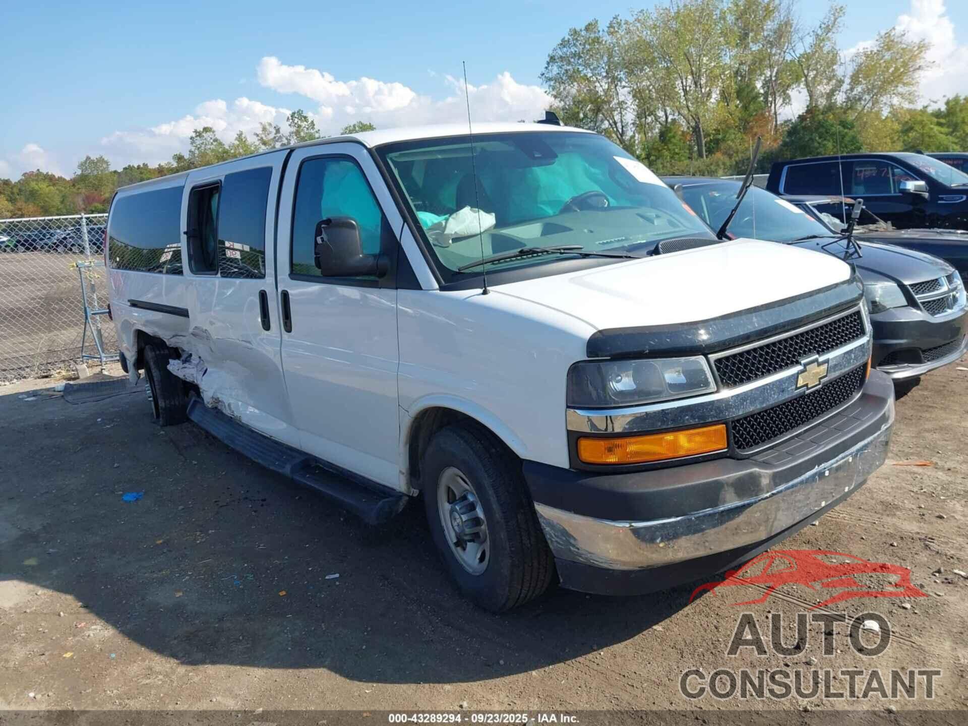 CHEVROLET EXPRESS 3500 2019 - 1GAZGPFG9K1238645