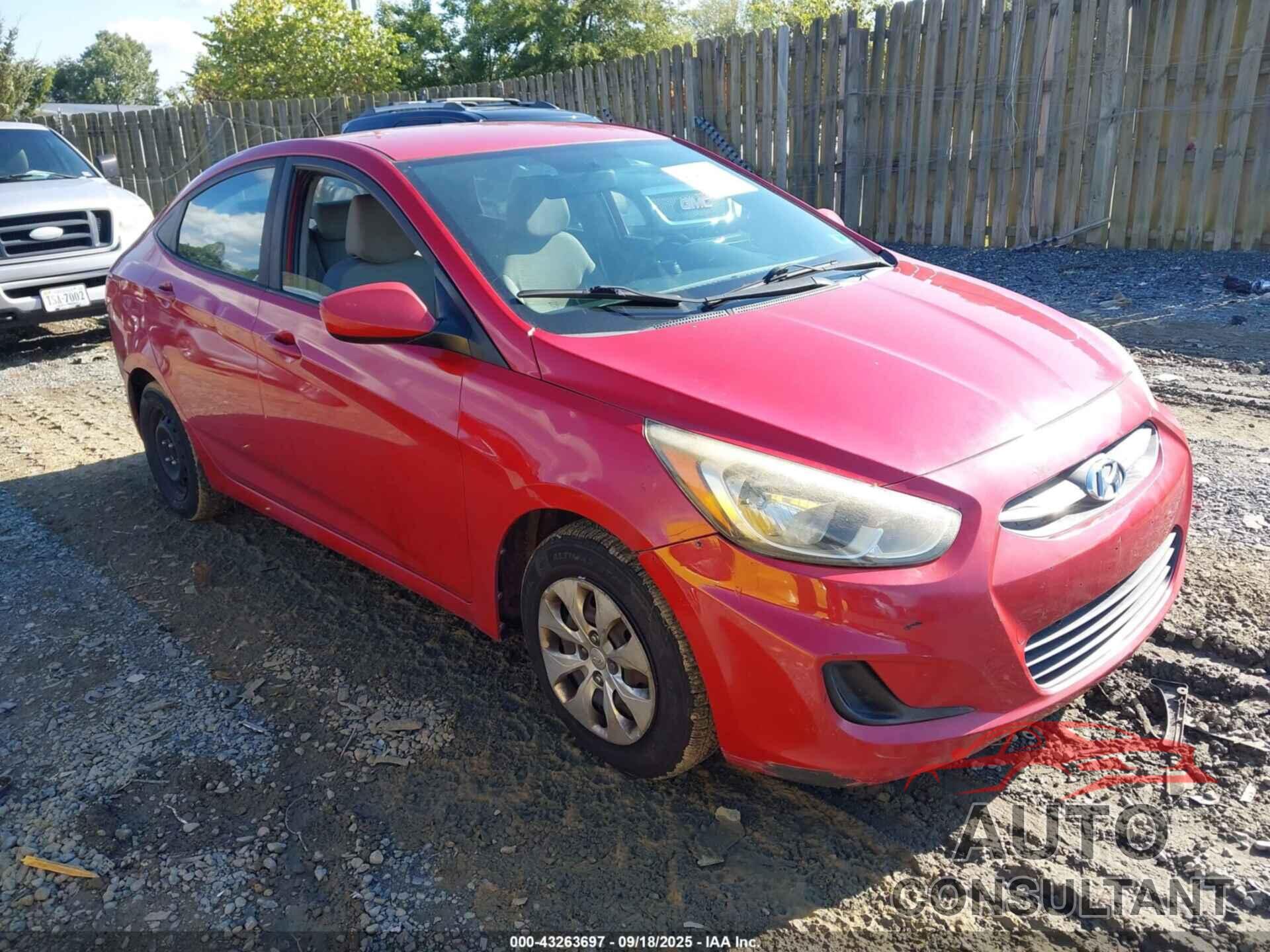 HYUNDAI ACCENT 2017 - KMHCT4AE1HU213934