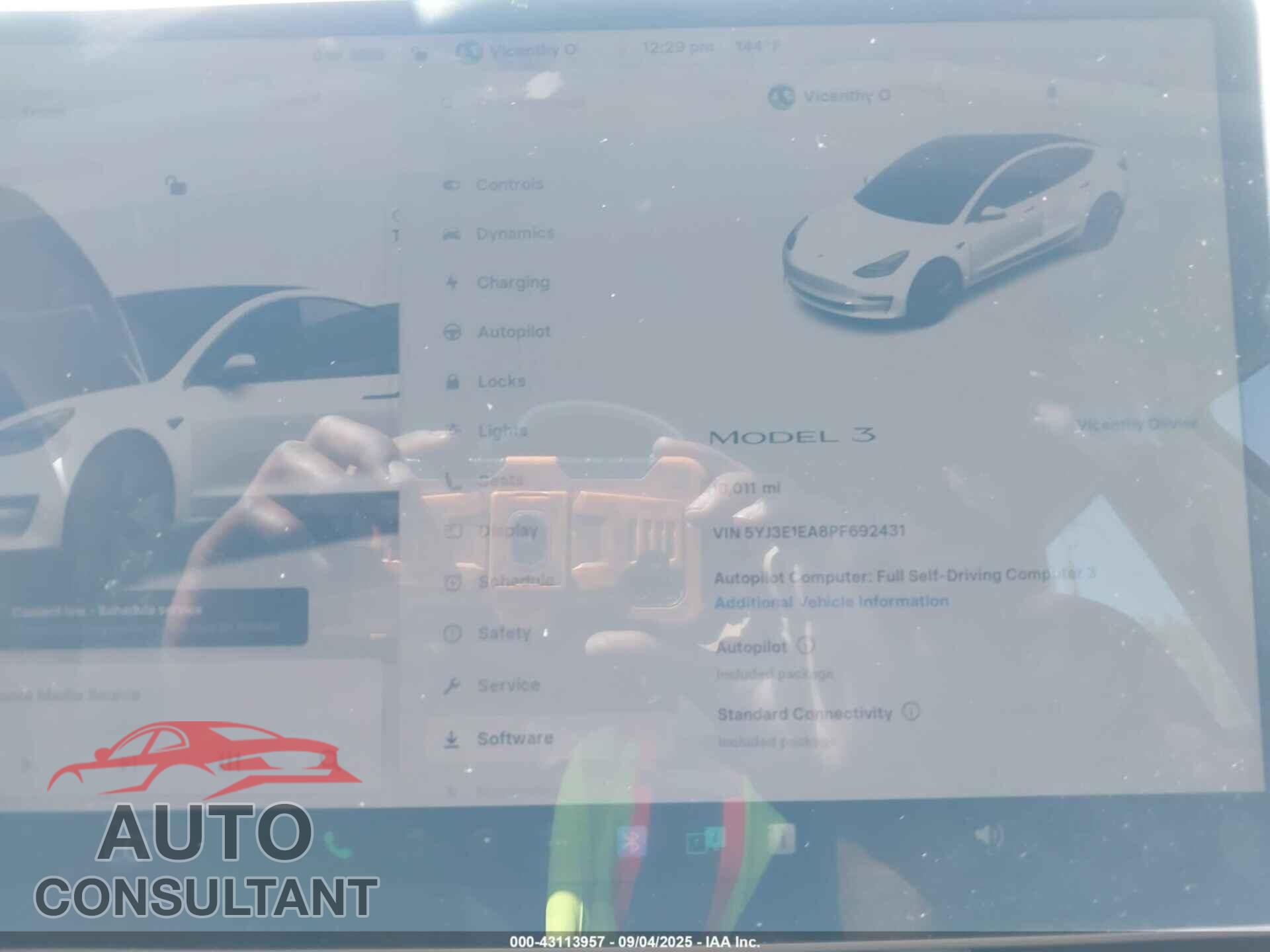 TESLA MODEL 3 2023 - 5YJ3E1EA8PF692431