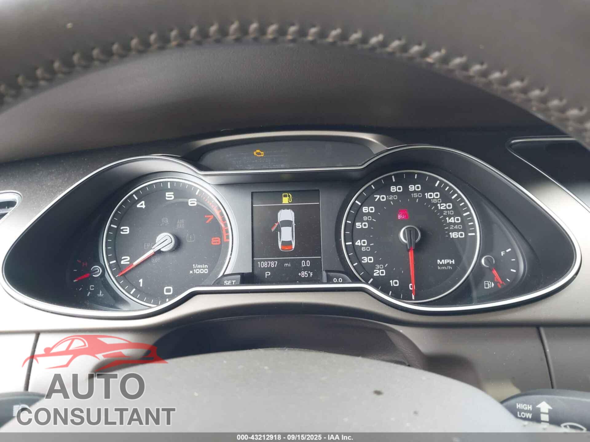 AUDI A4 2013 - WAUFFAFL2DN003200