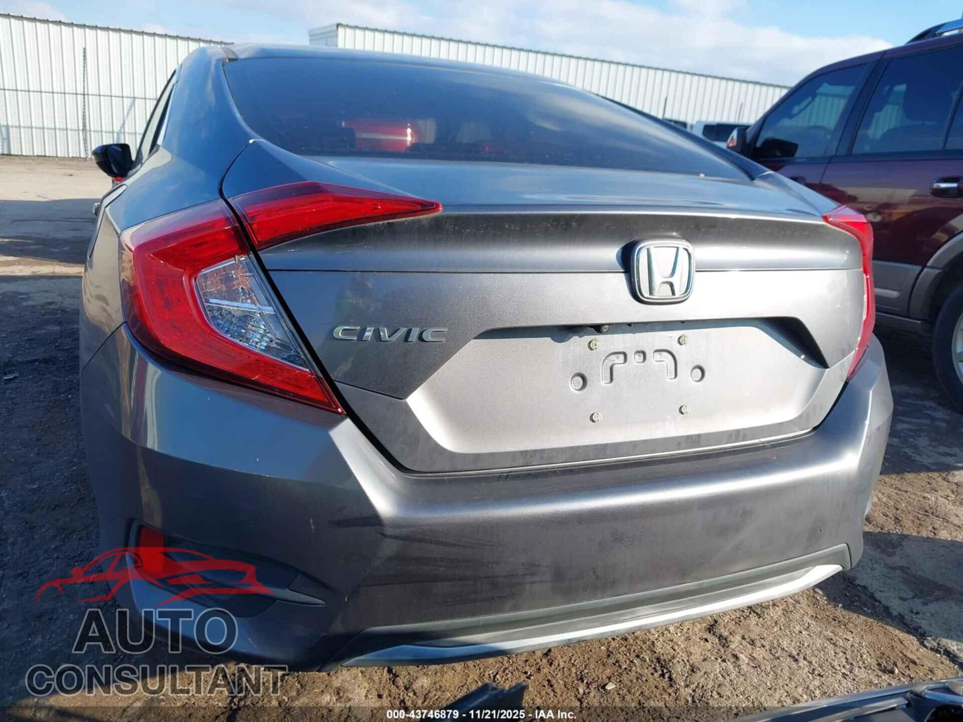 HONDA CIVIC 2019 - 19XFC2F61KE043622