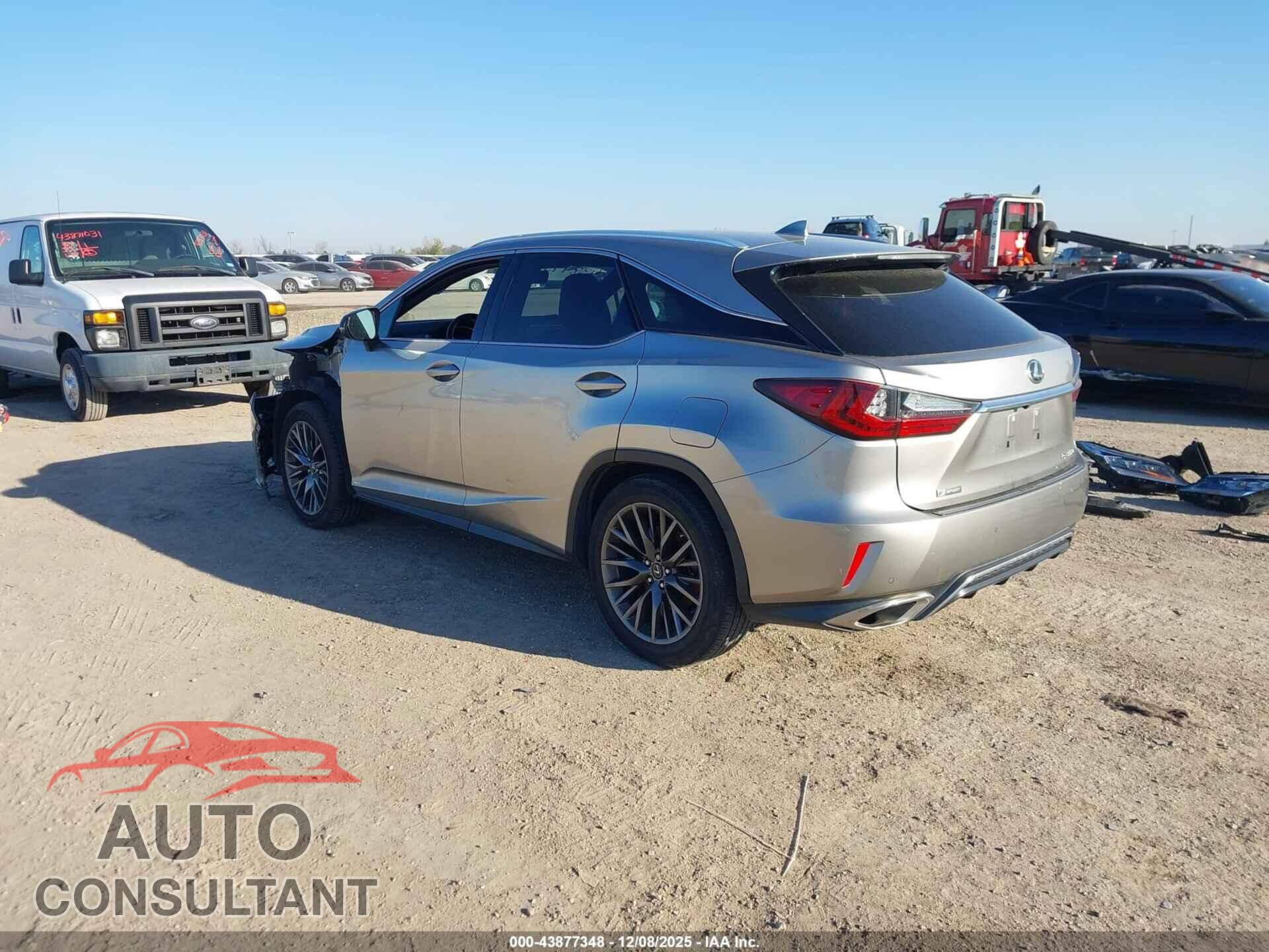 LEXUS RX 350 2019 - 2T2BZMCA9KC207758