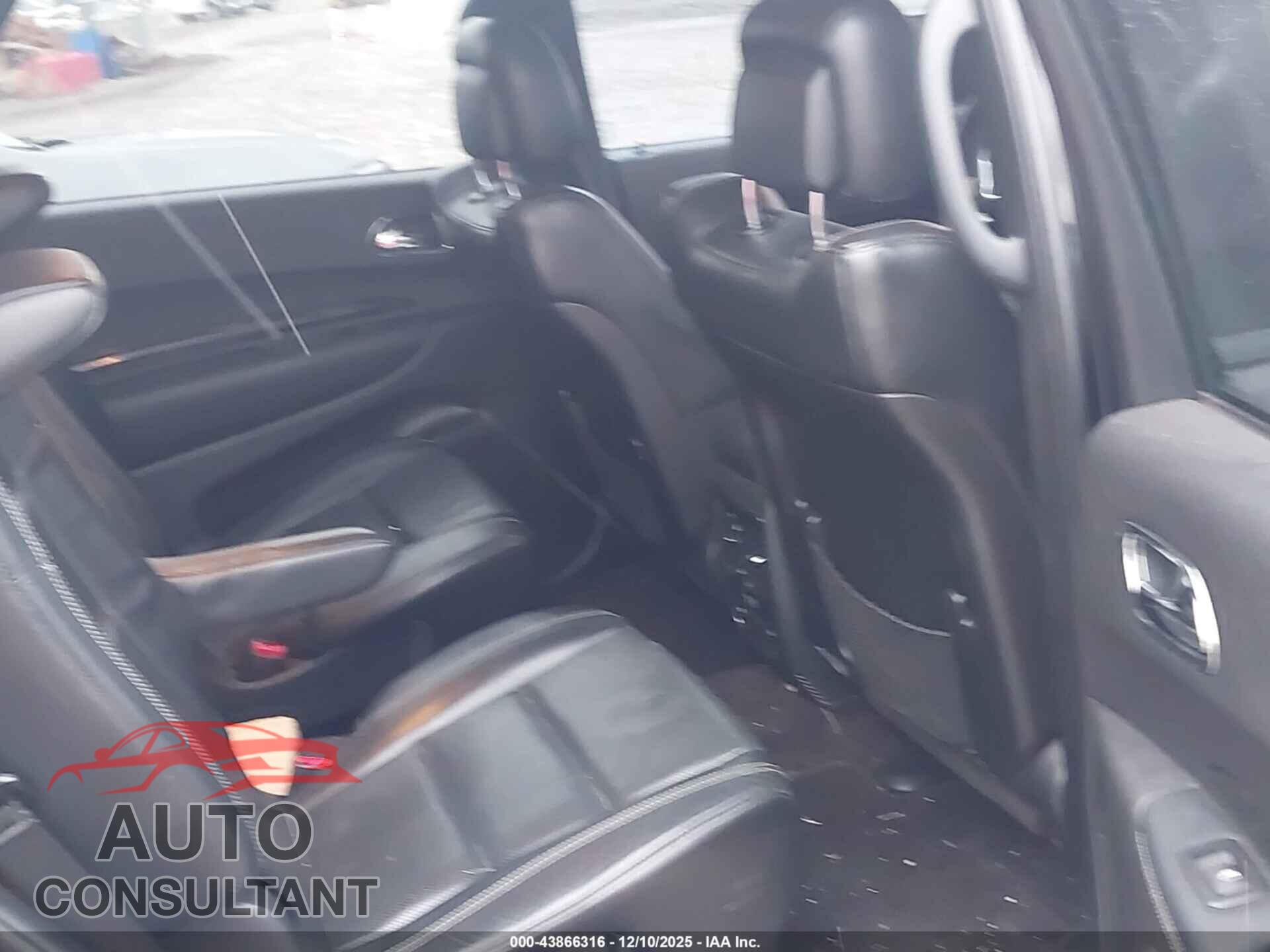 DODGE DURANGO 2017 - 1C4RDJEG6HC789255