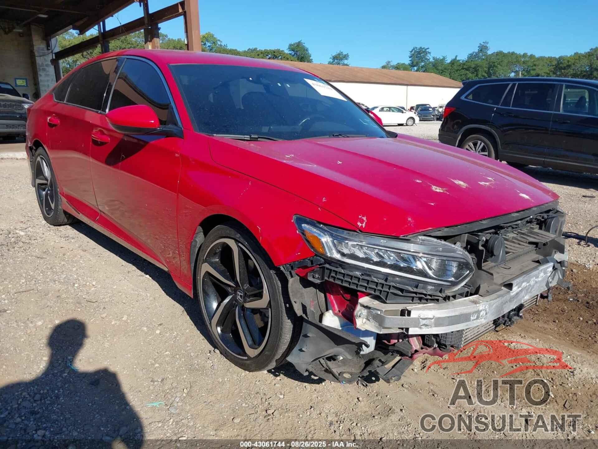 HONDA ACCORD 2018 - 1HGCV1F31JA240161