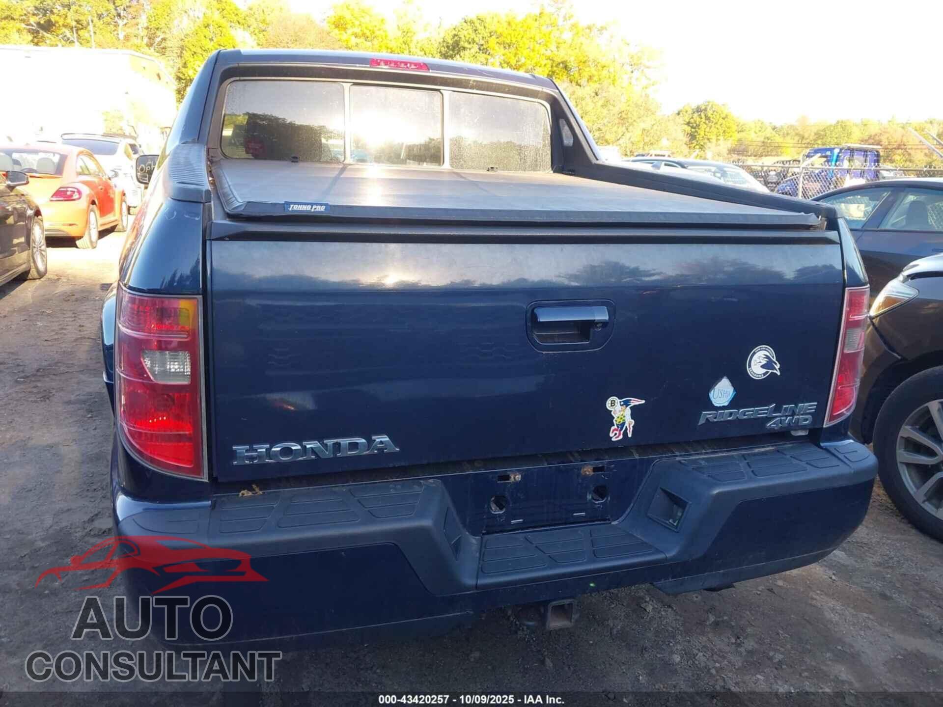 HONDA RIDGELINE 2011 - 5FPYK1F53BB002293