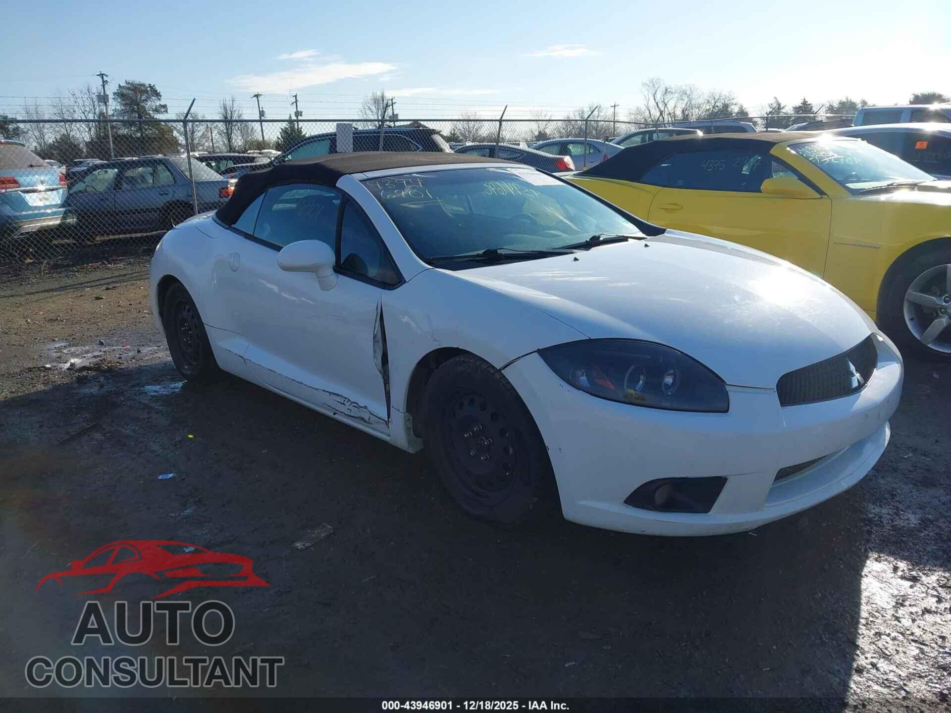 MITSUBISHI ECLIPSE SPYDER 2009 - 4A3AL25F69E042013