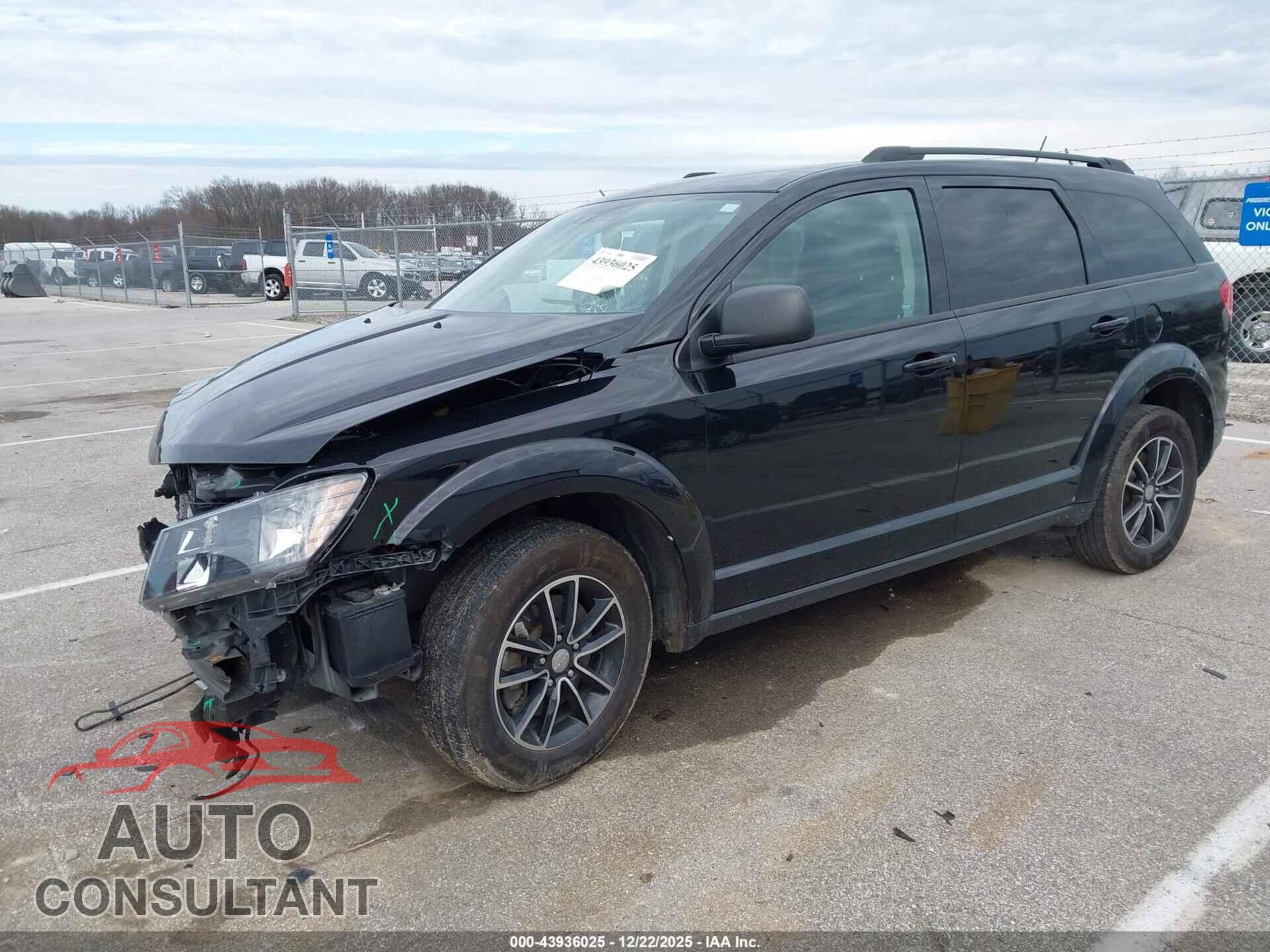 DODGE JOURNEY 2017 - 3C4PDCAB2HT707216