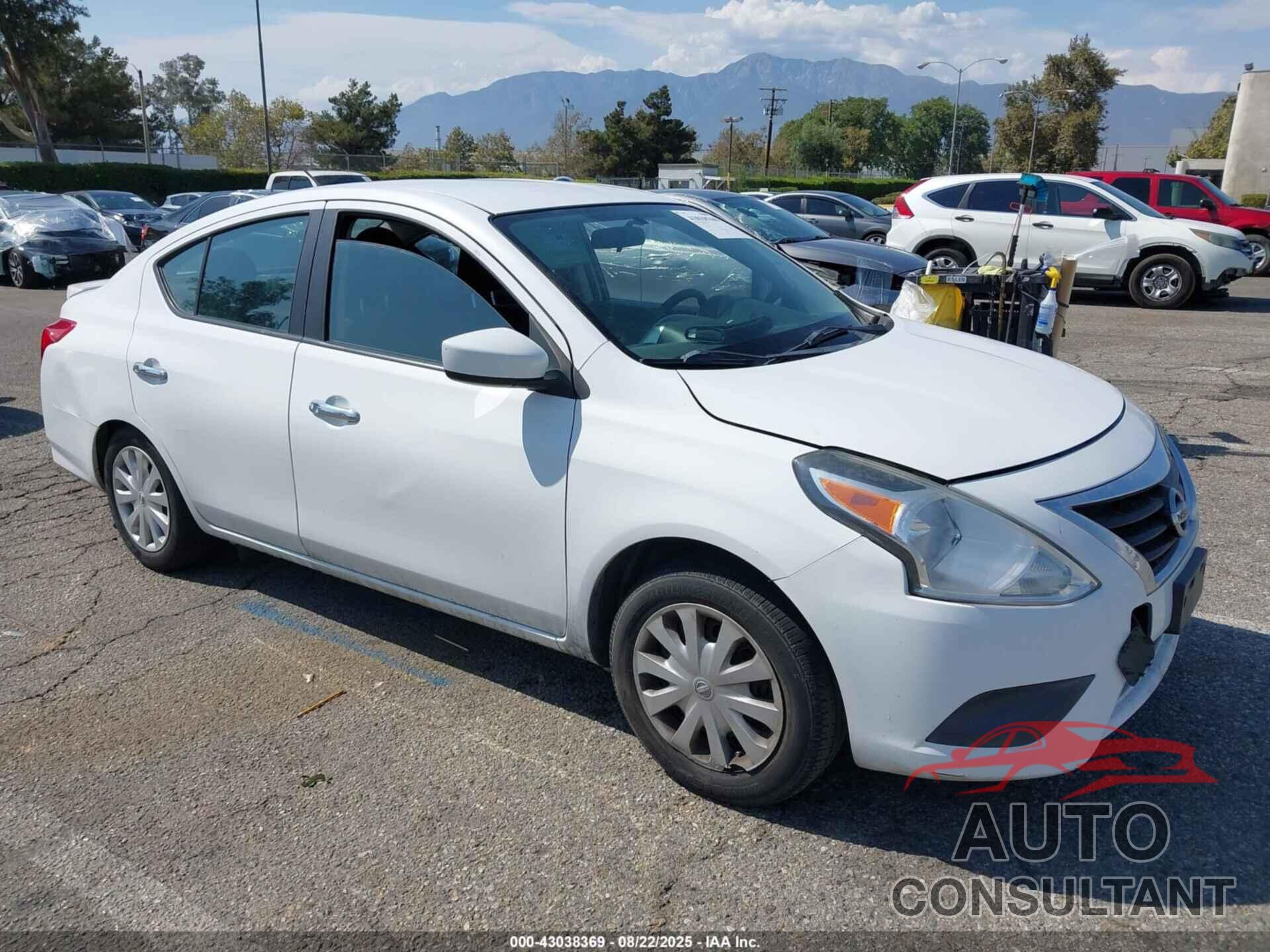 NISSAN VERSA 2016 - 3N1CN7AP2GL803329