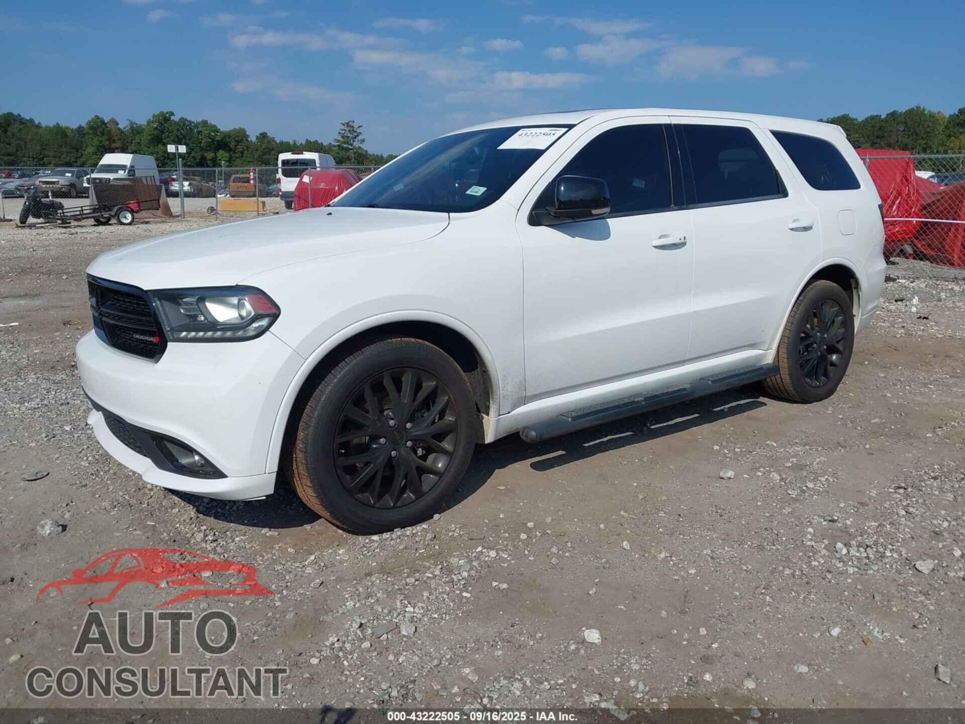 DODGE DURANGO 2015 - 1C4RDHDG6FC857612