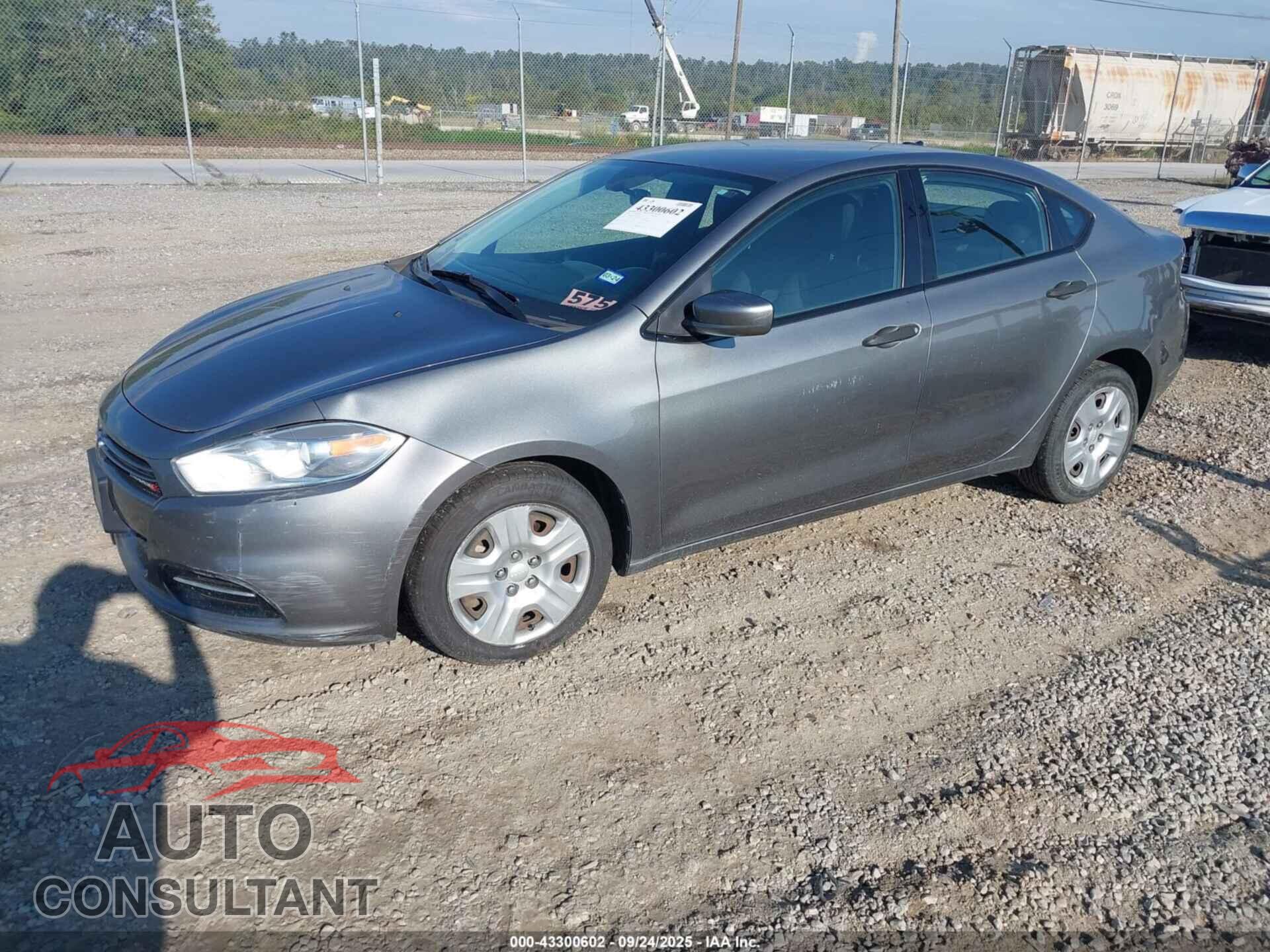 DODGE DART 2013 - 1C3CDFAA5DD297457