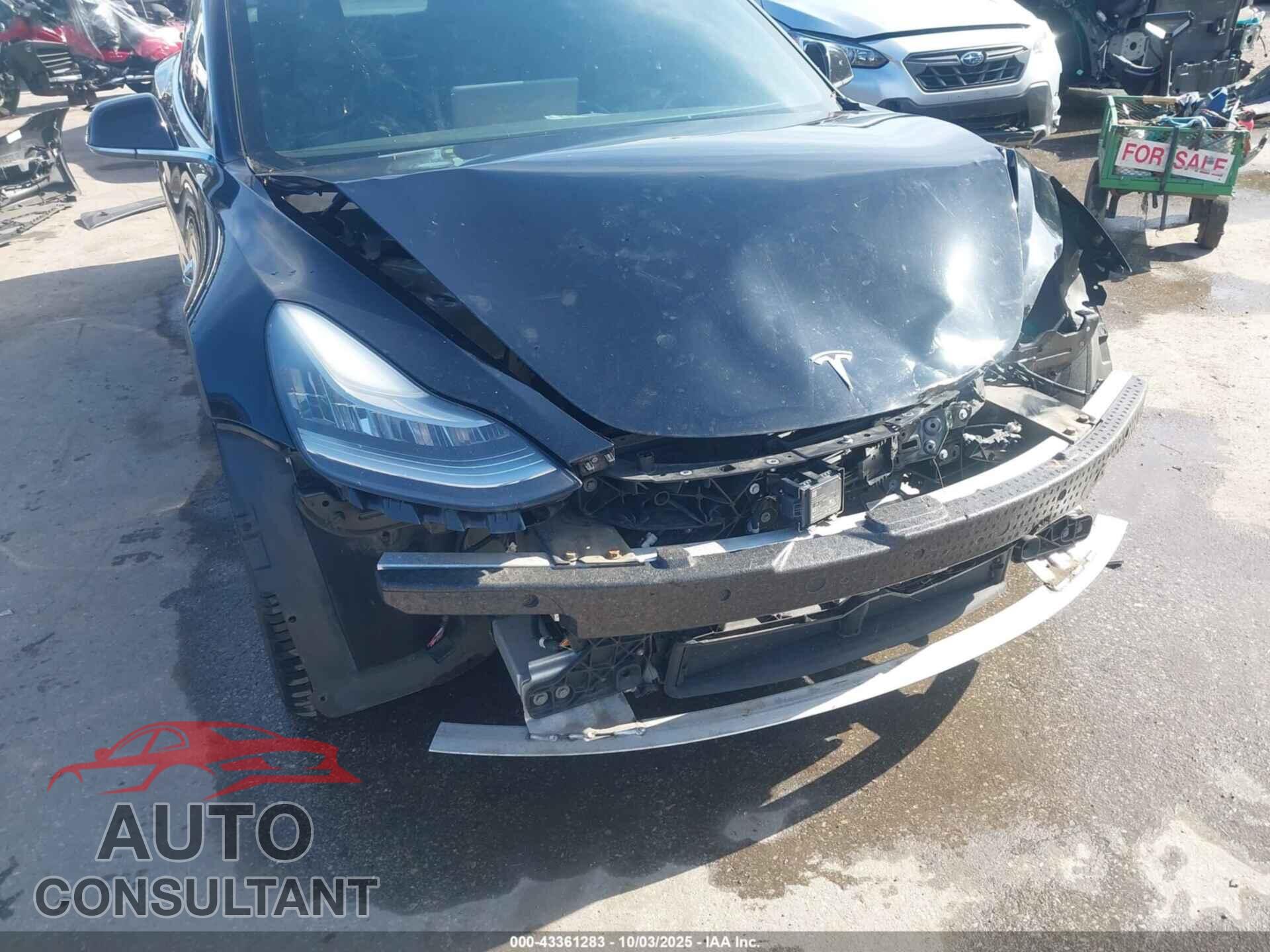 TESLA MODEL 3 2019 - 5YJ3E1EA8KF415769