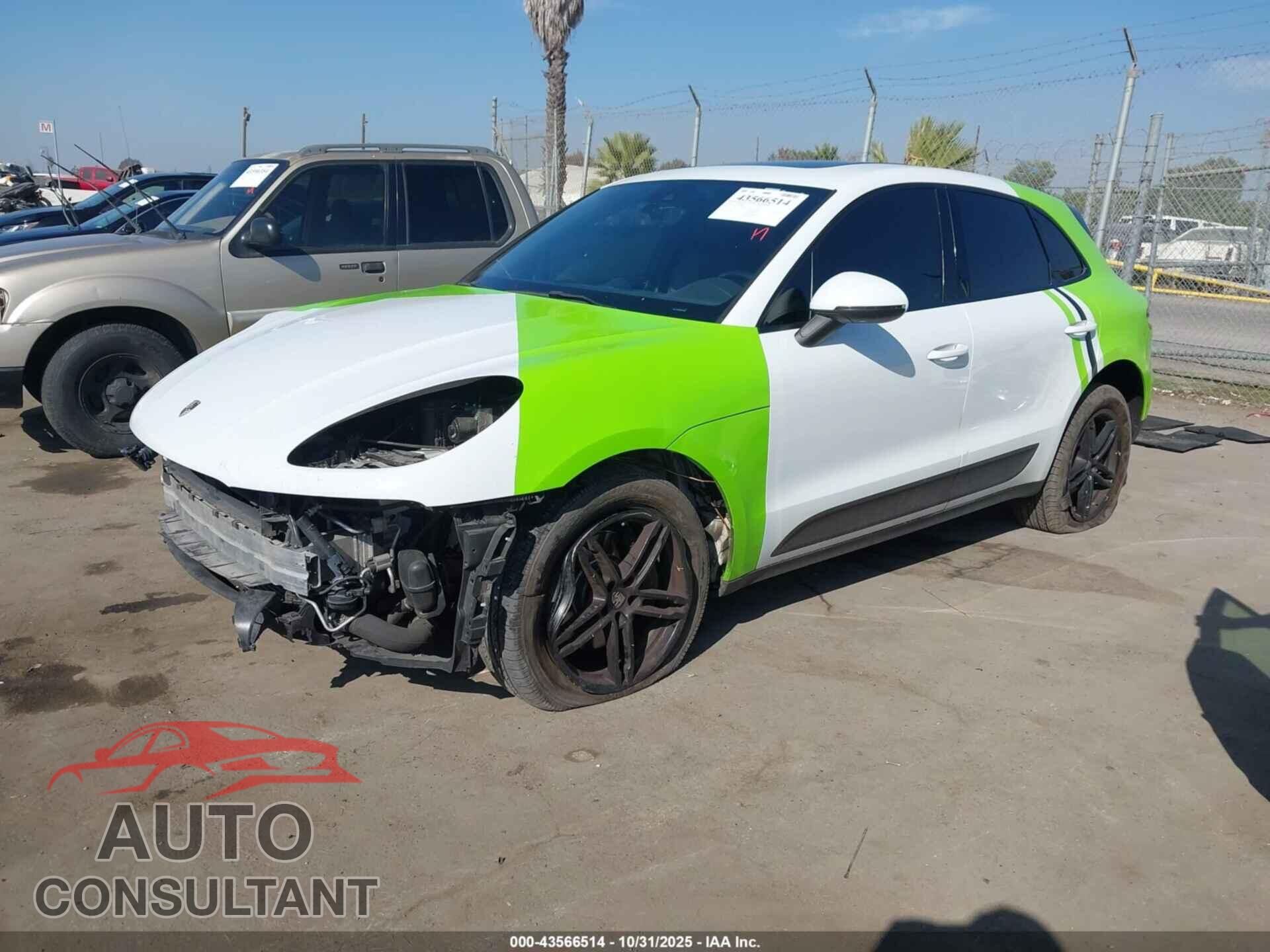 PORSCHE MACAN 2017 - WP1AA2A55HLB00806