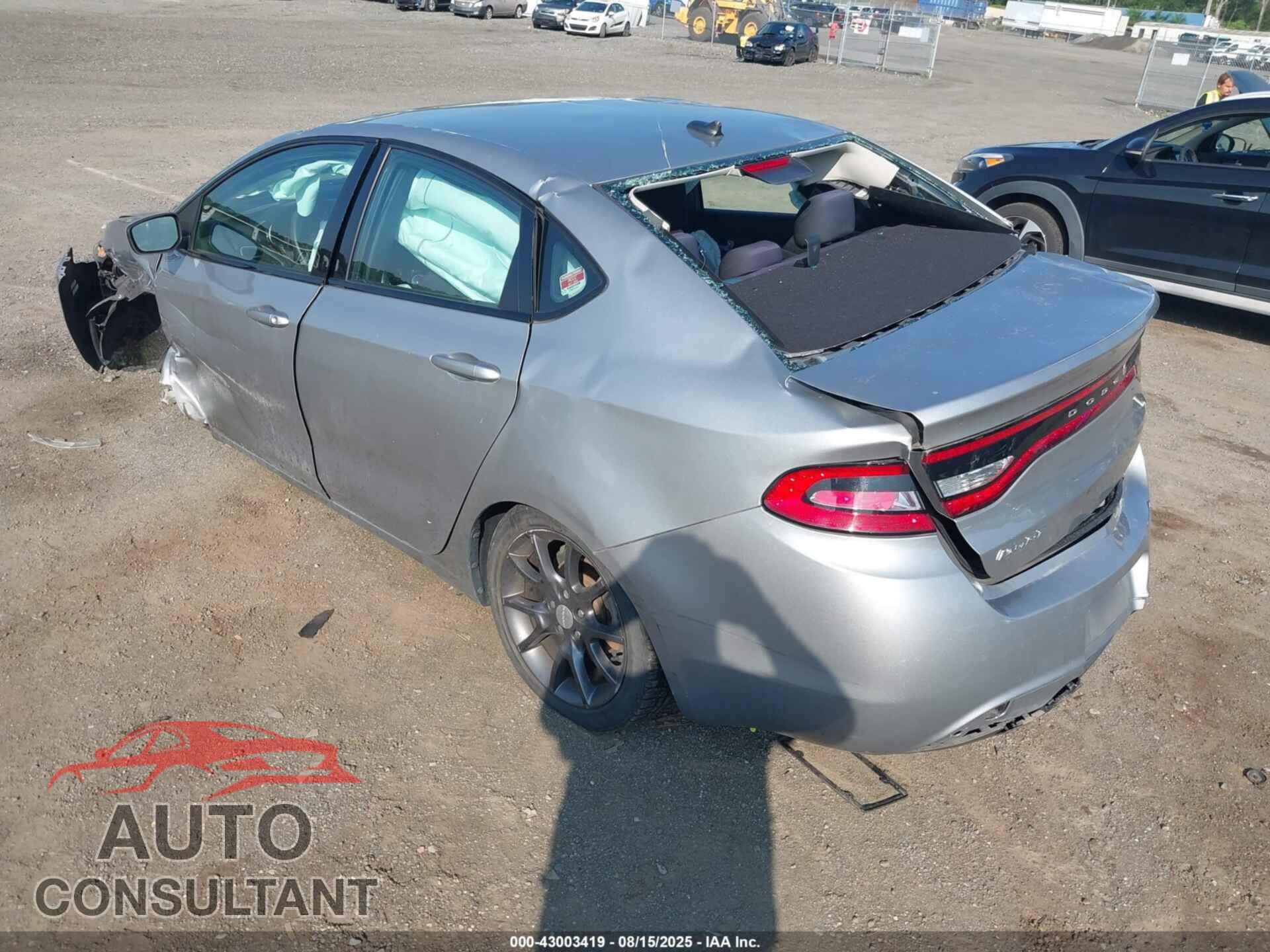 DODGE DART 2015 - 1C3CDFAA2FD391864