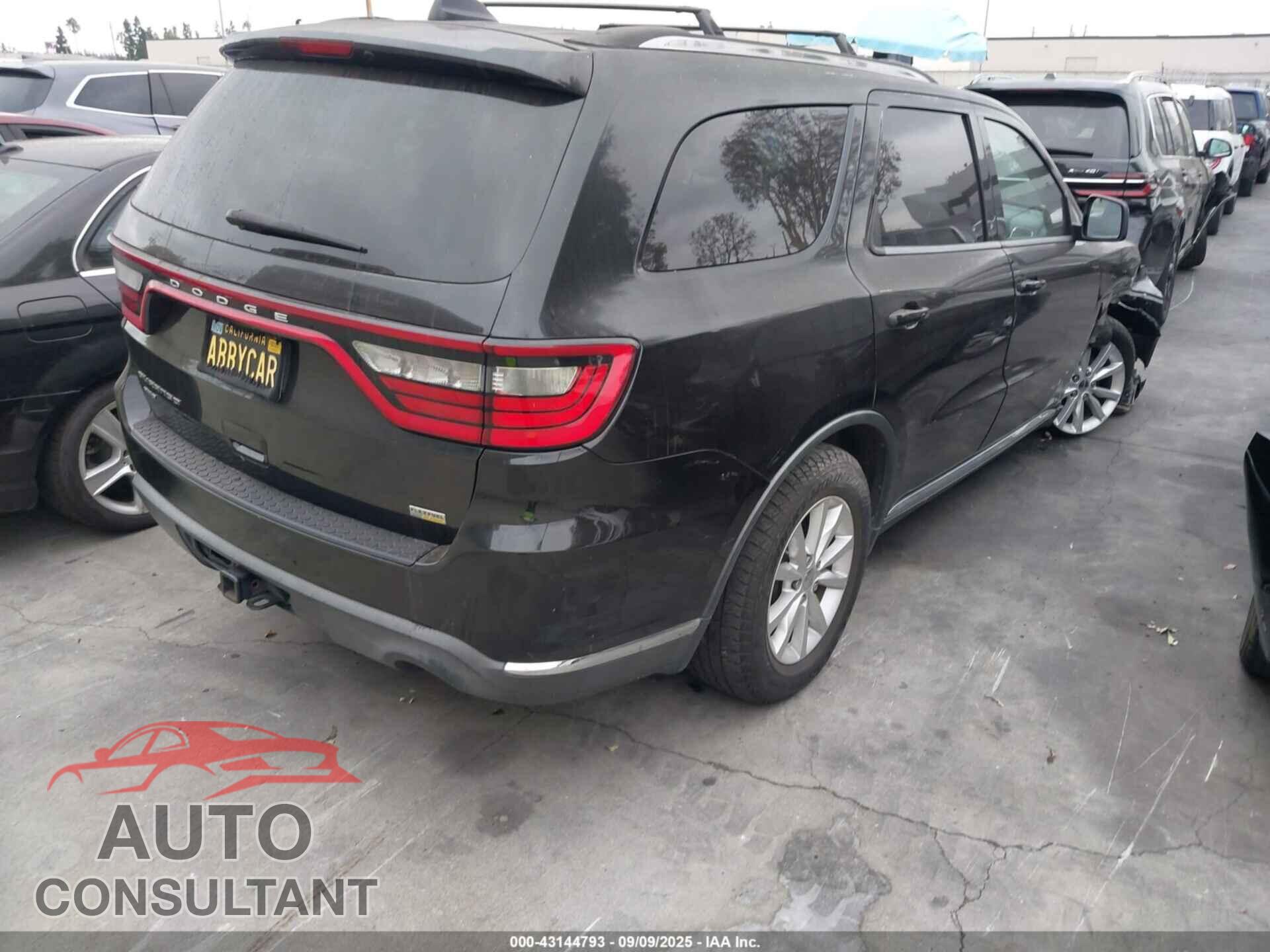 DODGE DURANGO 2014 - 1C4RDJAG9EC337267