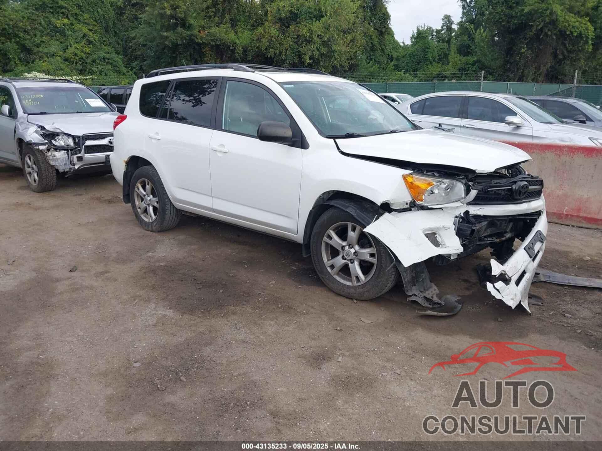 TOYOTA RAV4 2012 - 2T3BF4DV7CW191064