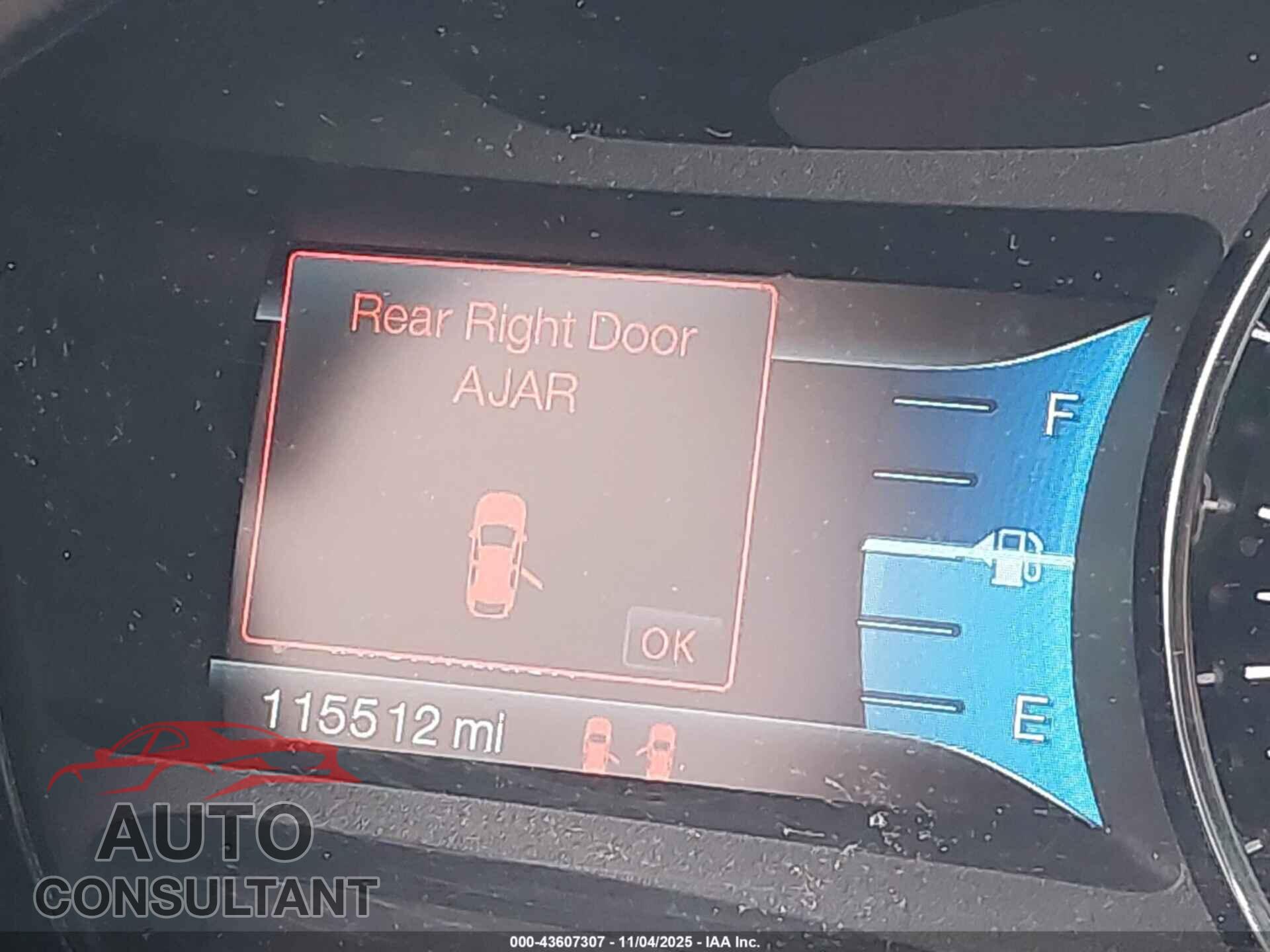 FORD EDGE 2011 - 2FMDK4KC2BBA84474