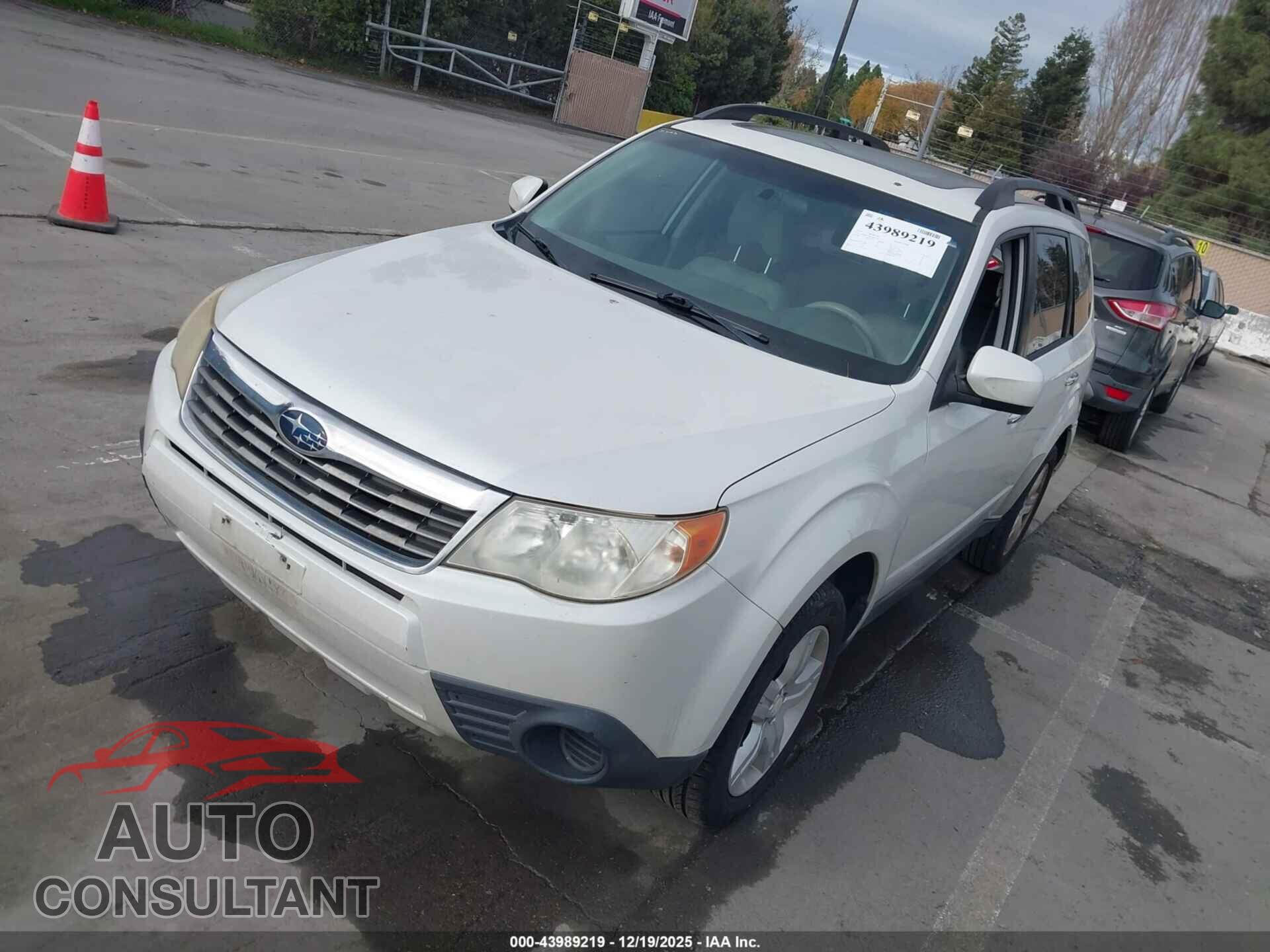 SUBARU FORESTER 2010 - JF2SH6CC9AH801556