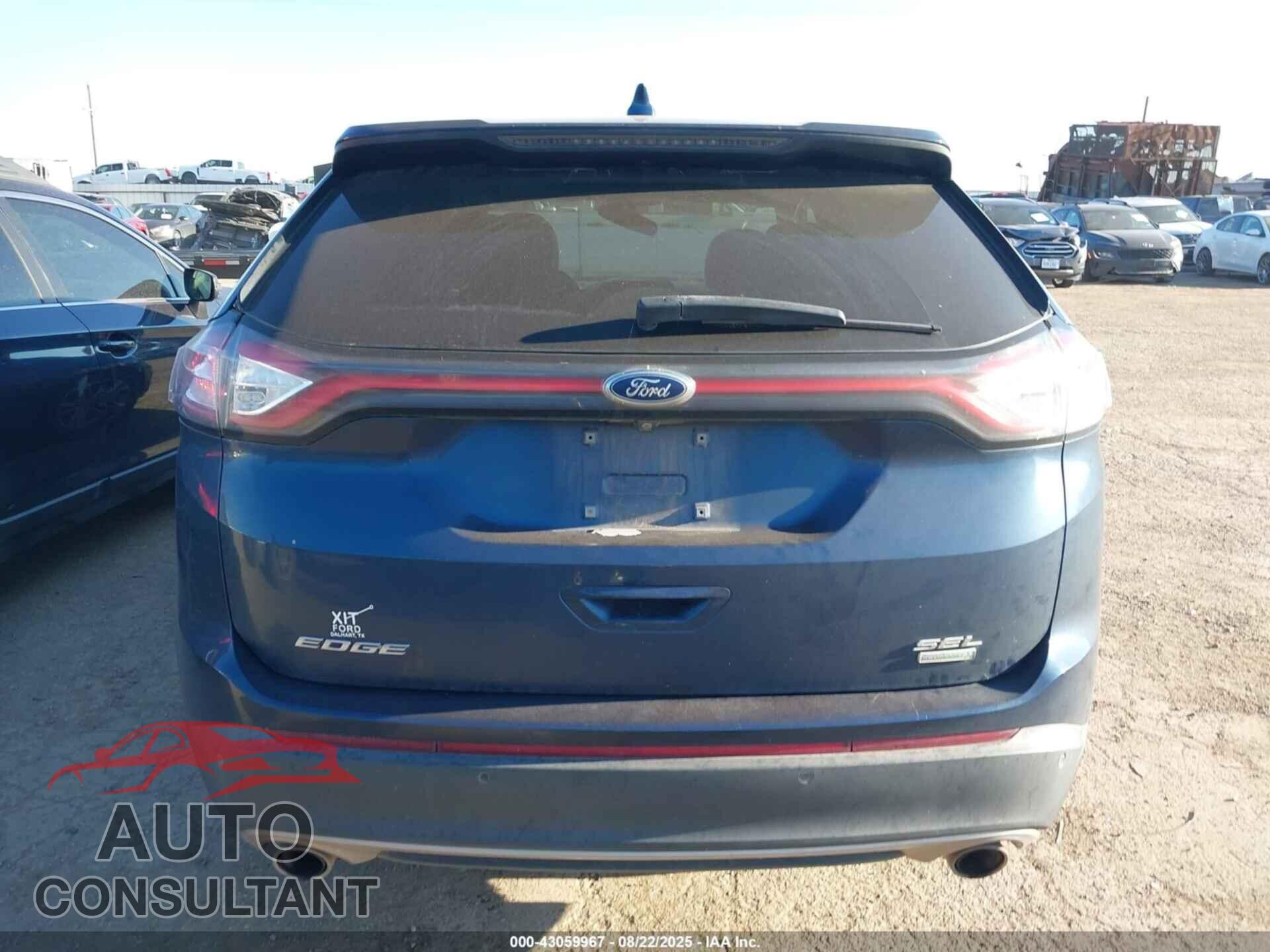 FORD EDGE 2017 - 2FMPK3J92HBB89358