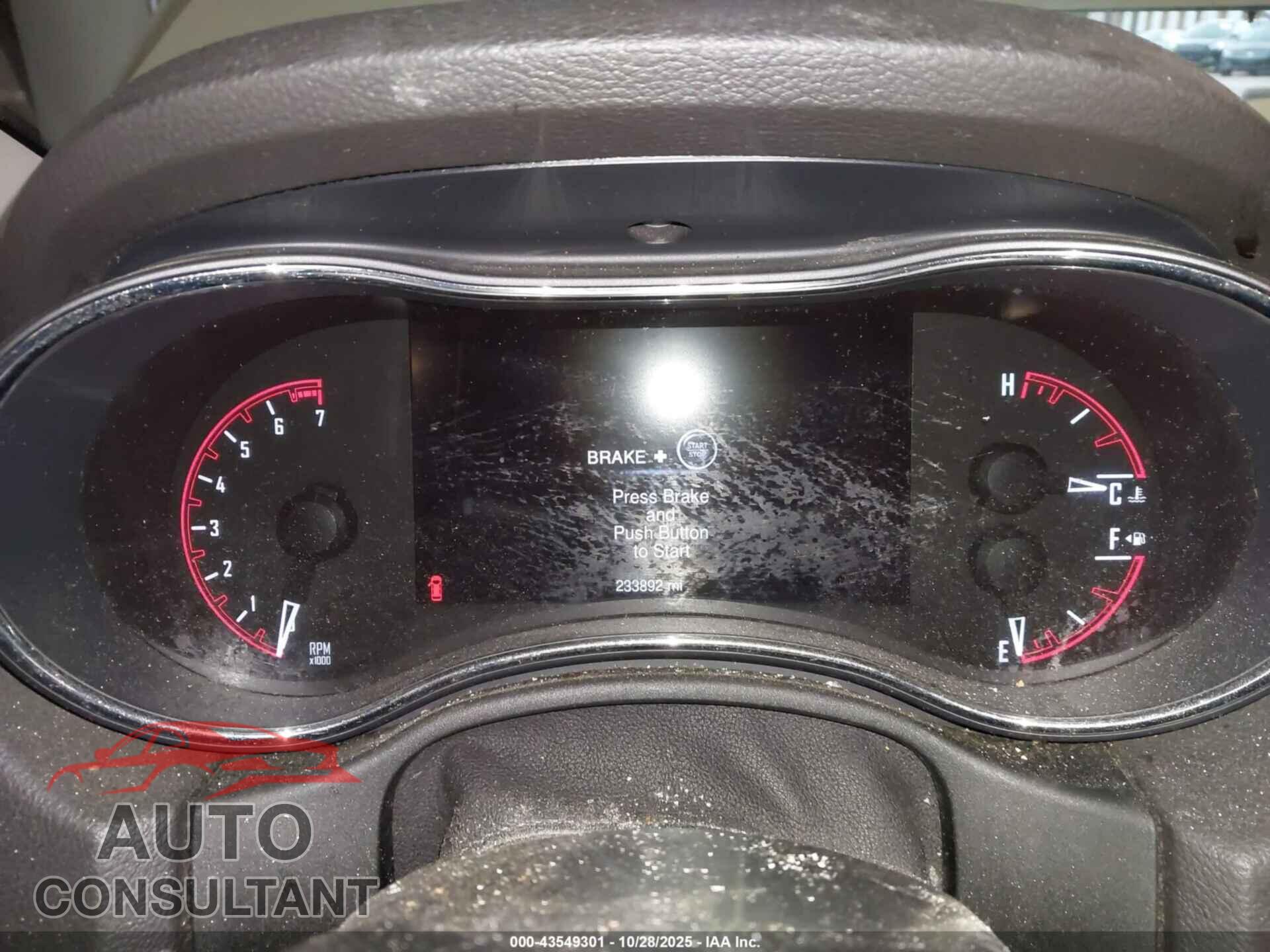 DODGE DURANGO 2015 - 1C4RDHAG1FC201855