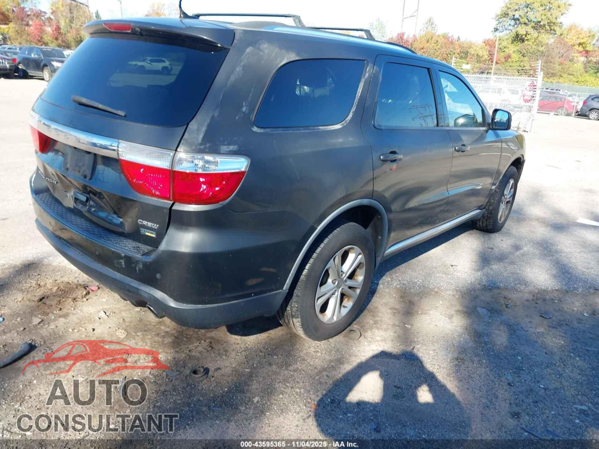 DODGE DURANGO 2011 - 1D4RD4GG9BC708340